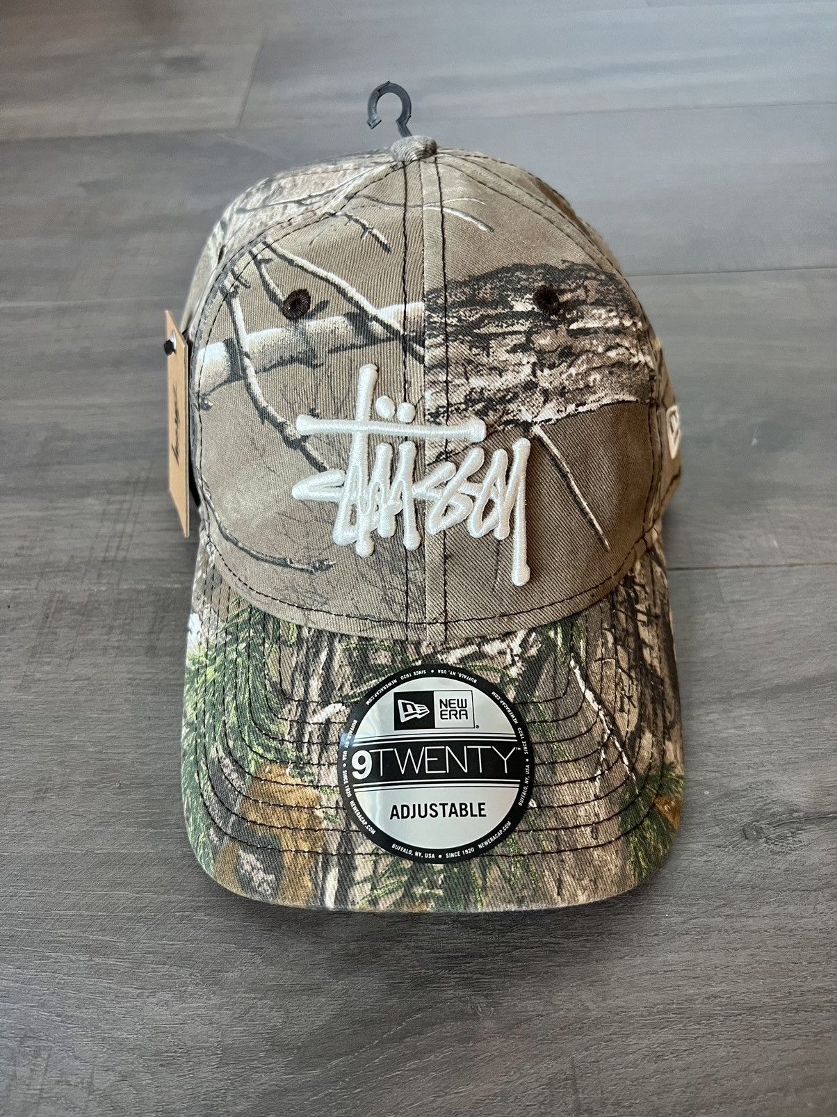 stussy リアルツリー 6panel cap ストックロゴ Stussy Real Tree
