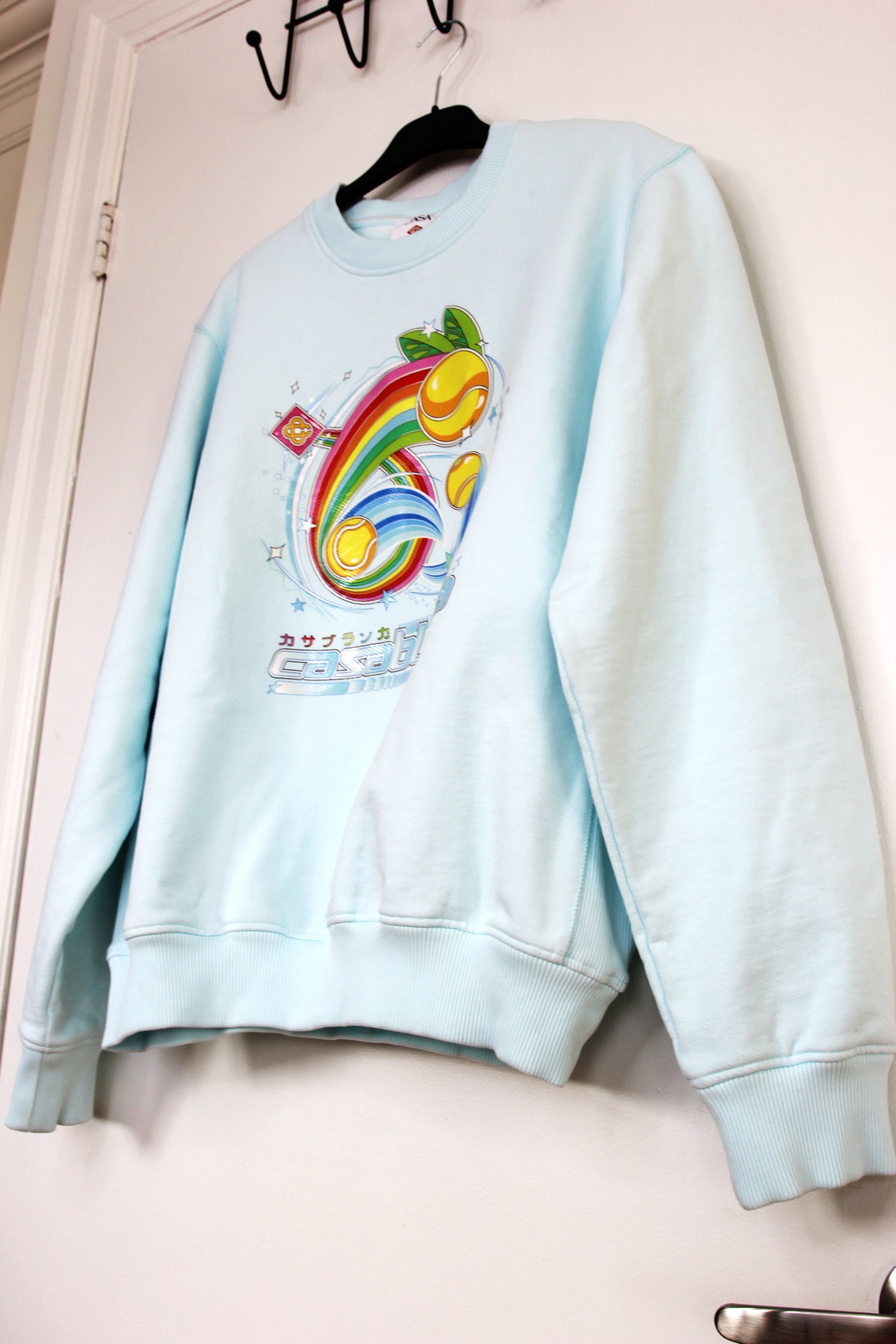 Casablanca BNWT AW25 CASABLANCA MANGA TENNIS BALL SWEATSHIRT S Size US S / EU 44-46 / 1 - 5 Thumbnail