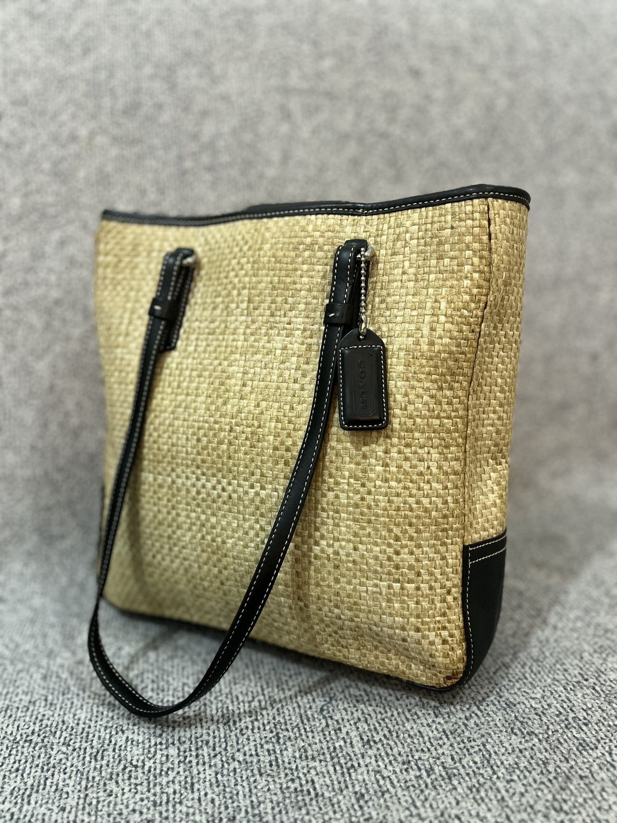 Coach Coach Cabana Woven Straw Bag | Grailed