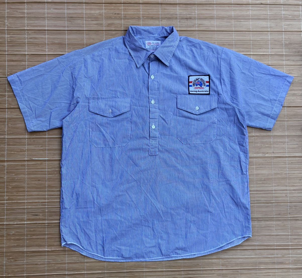 Vintage Vintage hickory Joseph dahdah & co Sydney workwear pullover Size US XL / EU 56 / 4 - 1 Thumbnail