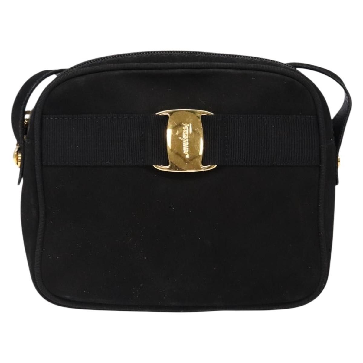 Salvatore Ferragamo Salvatore Ferragamo Vala Shoulder Bag Suede Size ONE SIZE - 1 Thumbnail