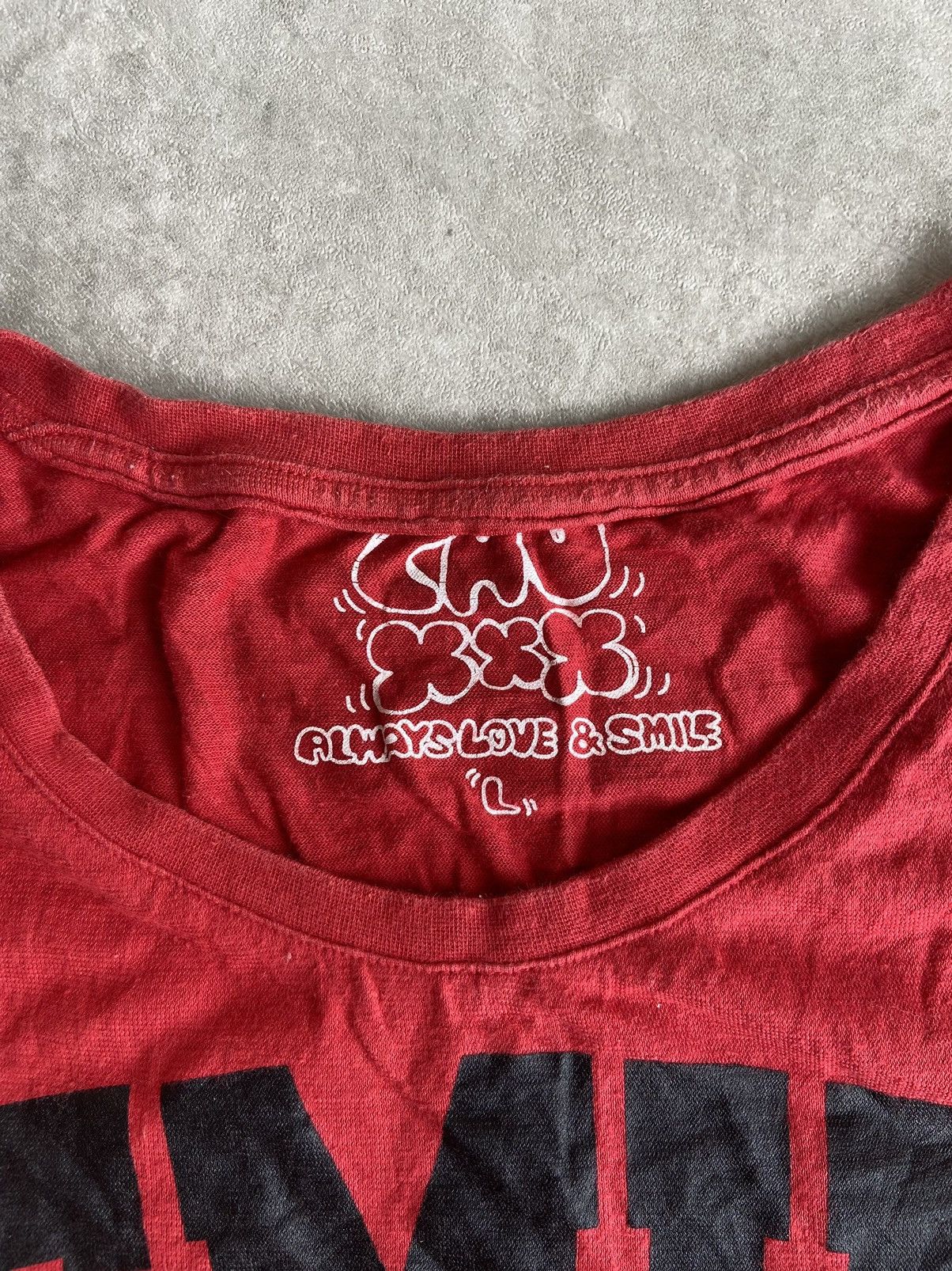 If Six Was Nine × Japanese Brand × Le Grande Bleu (L.G.B.) Japan Chu Xxx Remind Look On The Bright Side Longsleeve. Size US L / EU 52-54 / 3 - 3 Thumbnail