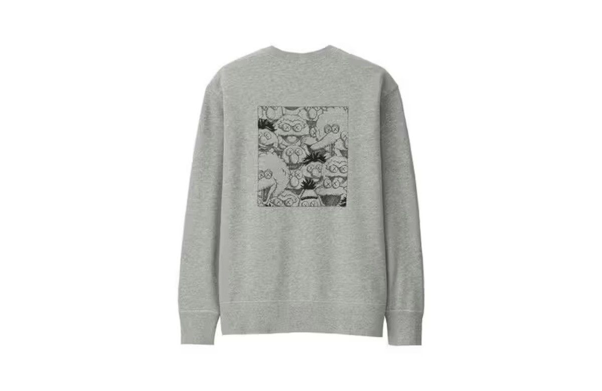Kaws × Uniqlo Uniqlo x Kaws Sesame Street XX Swearshirt Size US S / EU 44-46 / 1 - 2 Thumbnail