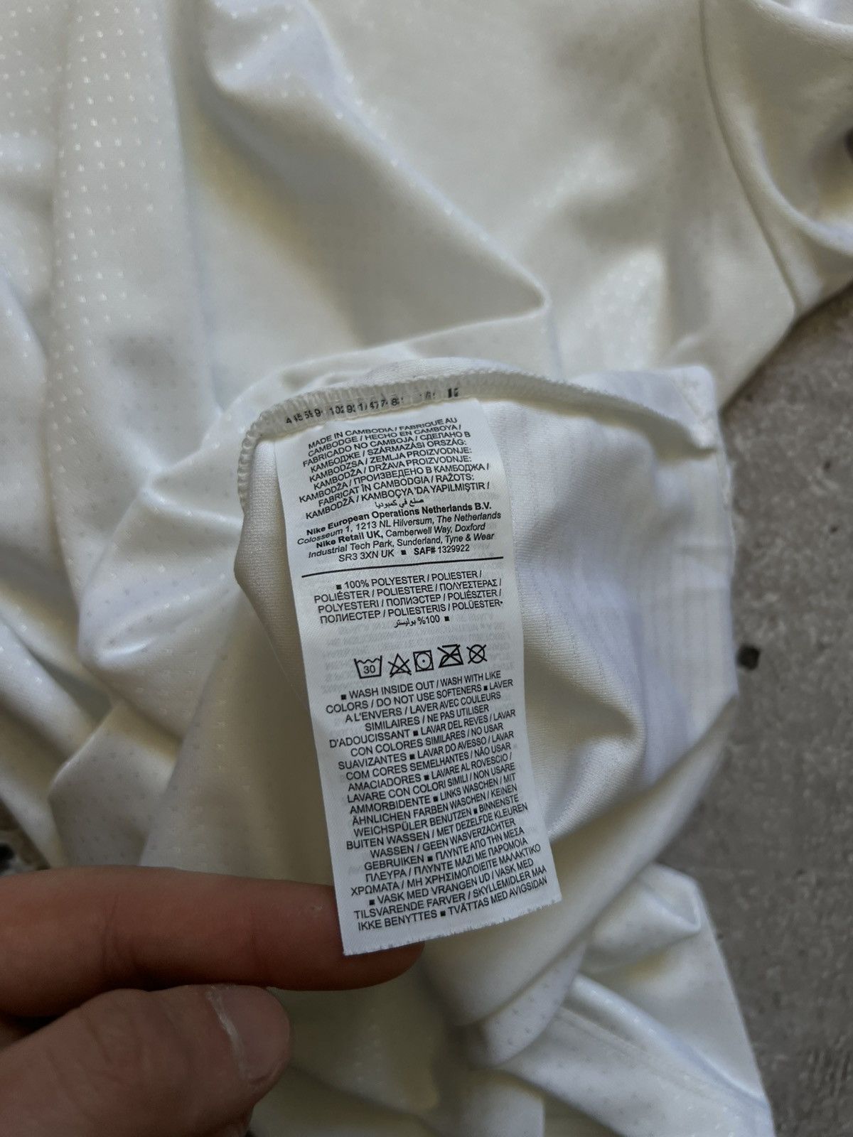 Nike Nike Rafa Nadal Wimbledon ADV White Tennis Shirt Men’s M Size US L / EU 52-54 / 3 - 10 Thumbnail