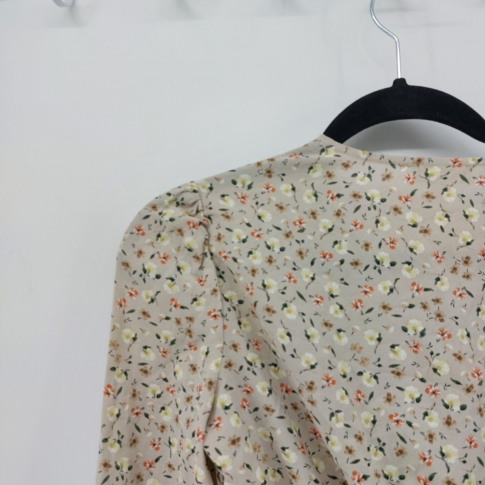 Other Feel In Womens Coquette Floral Sz S Blouse Smocked Waist Top Size S / US 4 / IT 40 - 9 Thumbnail