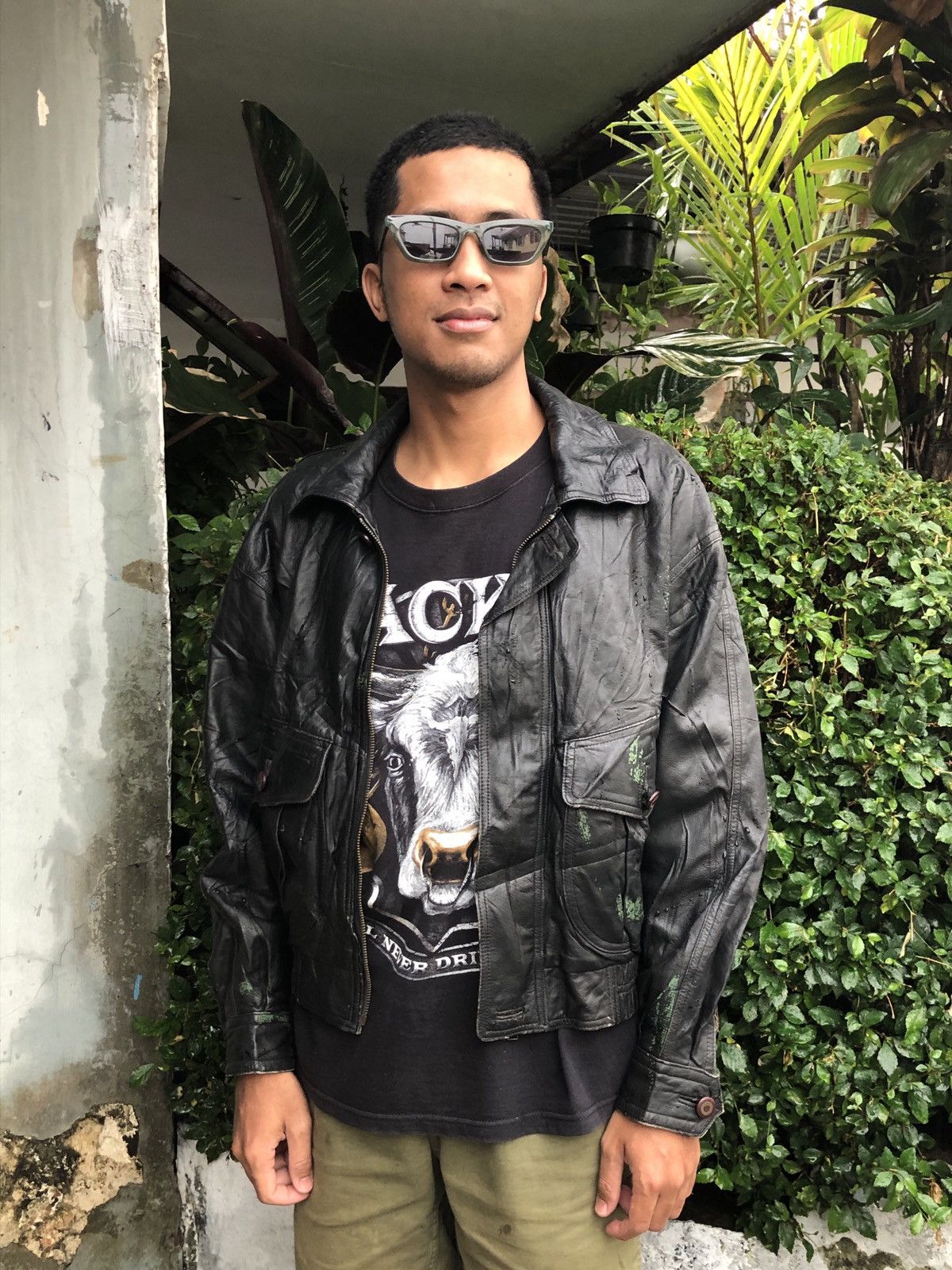 Other Perl stein flight bomber leather jacket Size US M / EU 48-50 / 2 - 3 Thumbnail
