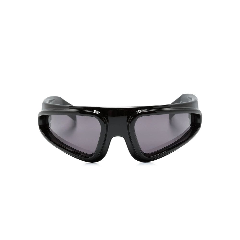 Rick Owens Rick Owens BLACK Sunglasses Size ONE SIZE - 1 Thumbnail