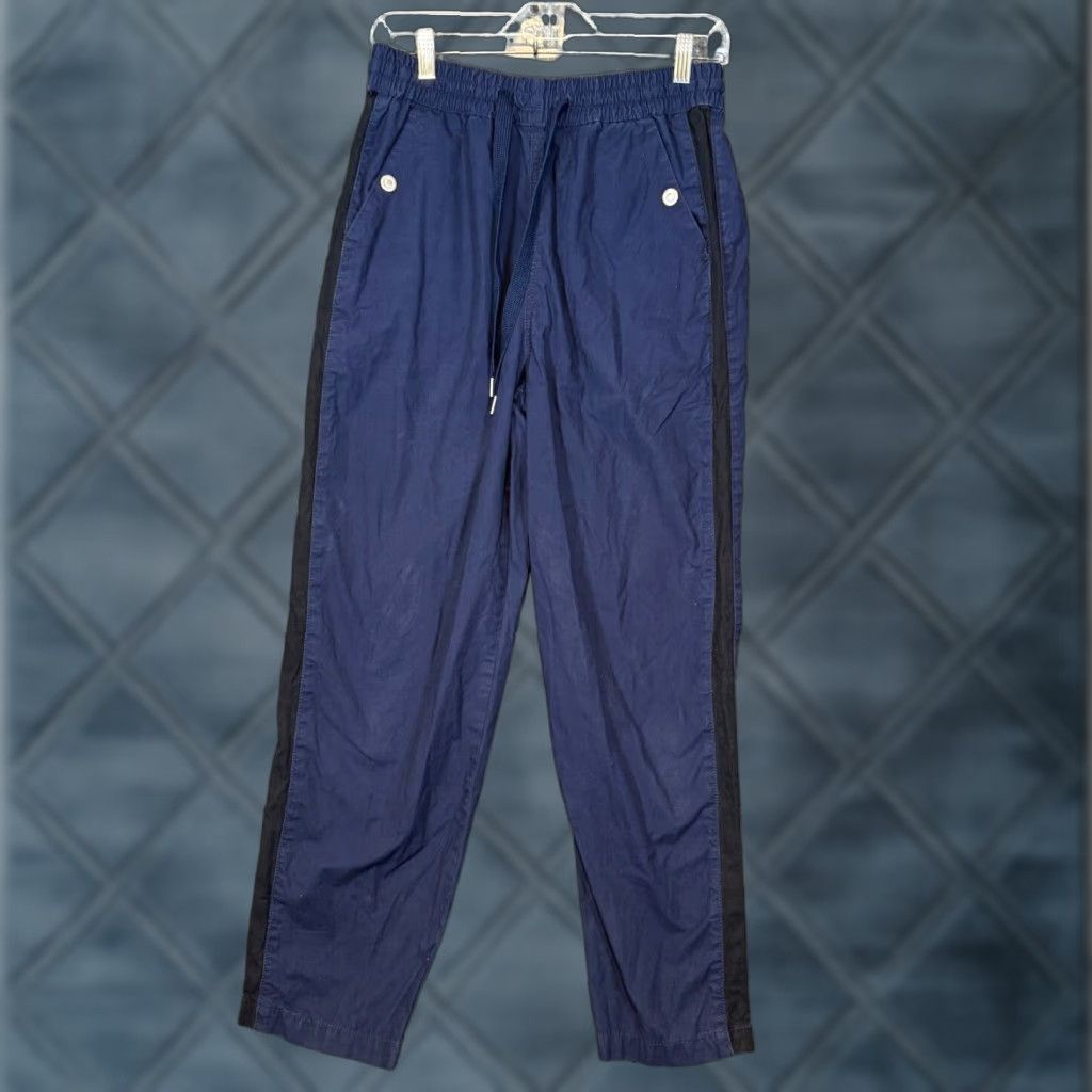 Anthropologie Anthropologie Pants Women's Blue Straight Leg Chino Regular Size S Bohemian Lightweight Stretch Casual Fall Spring Summer Mens? Size 28" / US 6 / IT 42 - 1 Thumbnail
