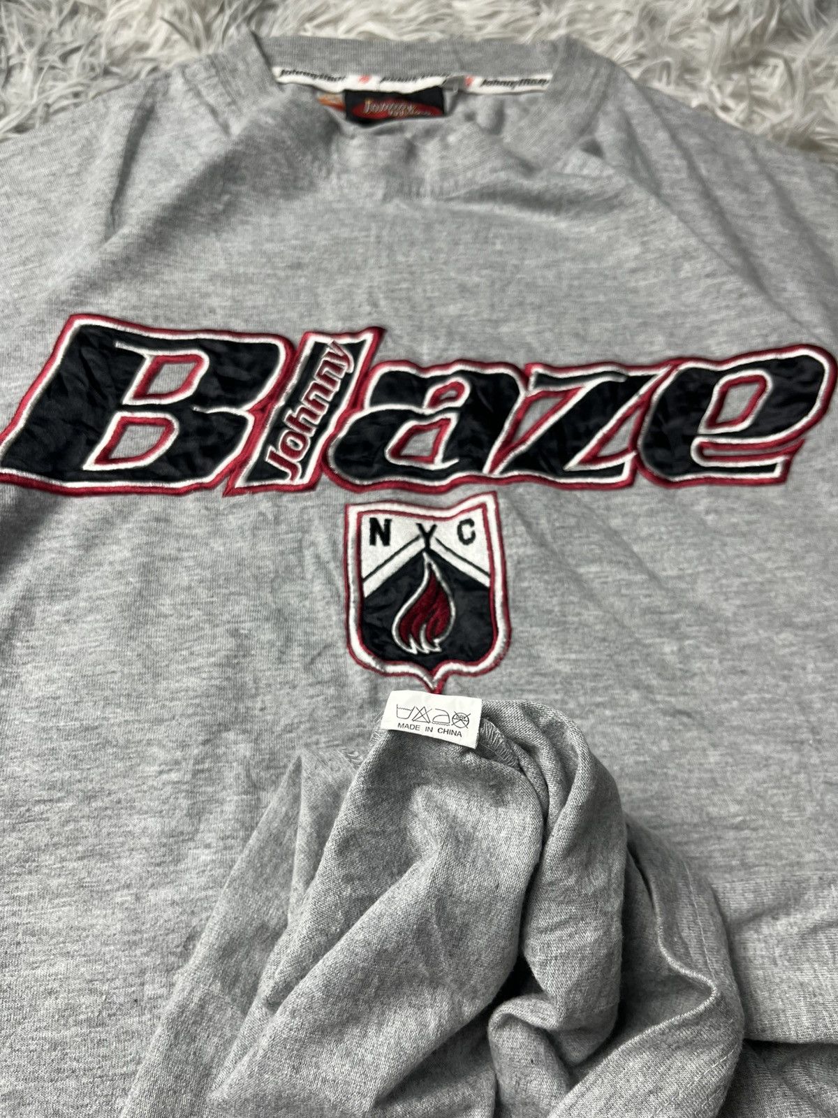 Other Vintage JOHNNY BLAZE T-Shirt Size US XXL / EU 58 / 5 - 5 Thumbnail