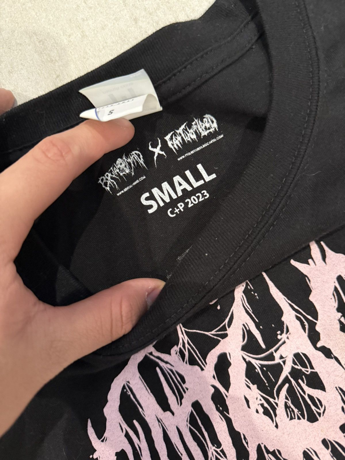 Band Tees × Ken Carson Ftol Records 'Thats Not Sleep' Tee Size US S / EU 44-46 / 1 - 3 Thumbnail
