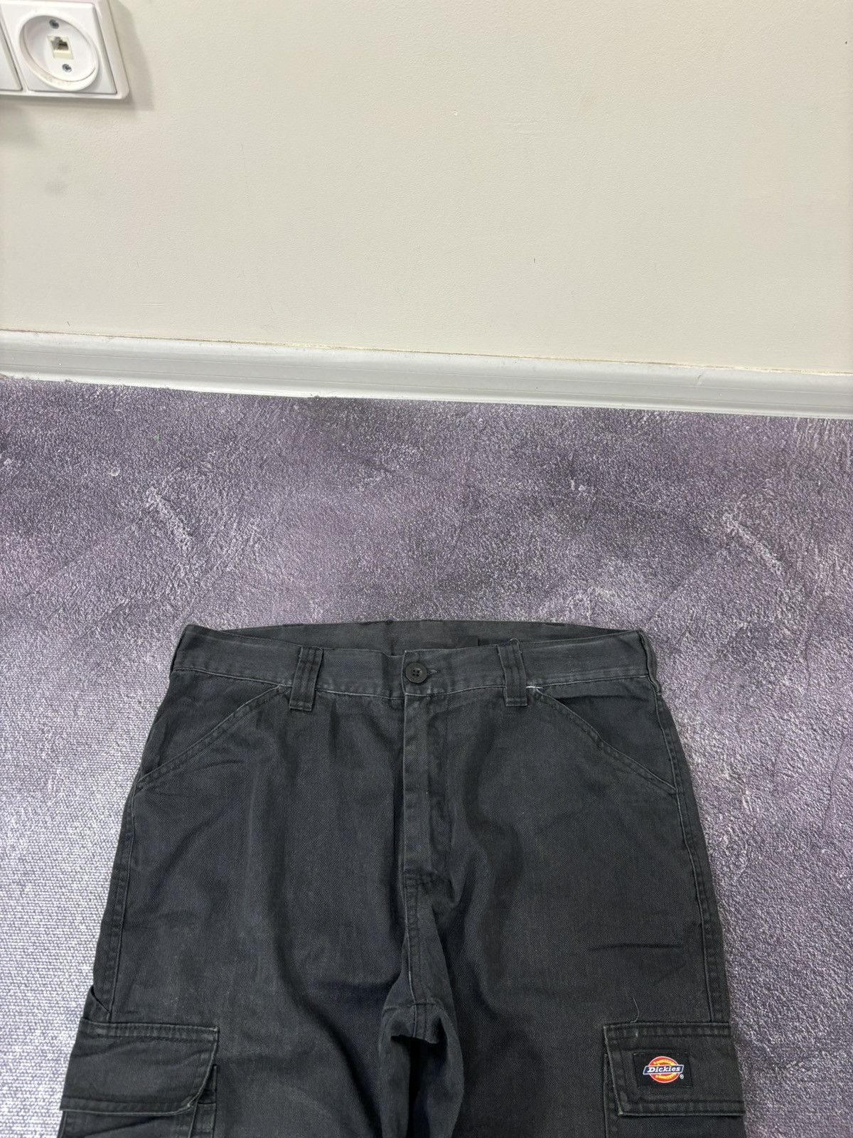 Dickies Vintage Dickies Black Work Y2K Hype Baggy Cargo Pants Size US 34 / EU 50 - 7 Thumbnail