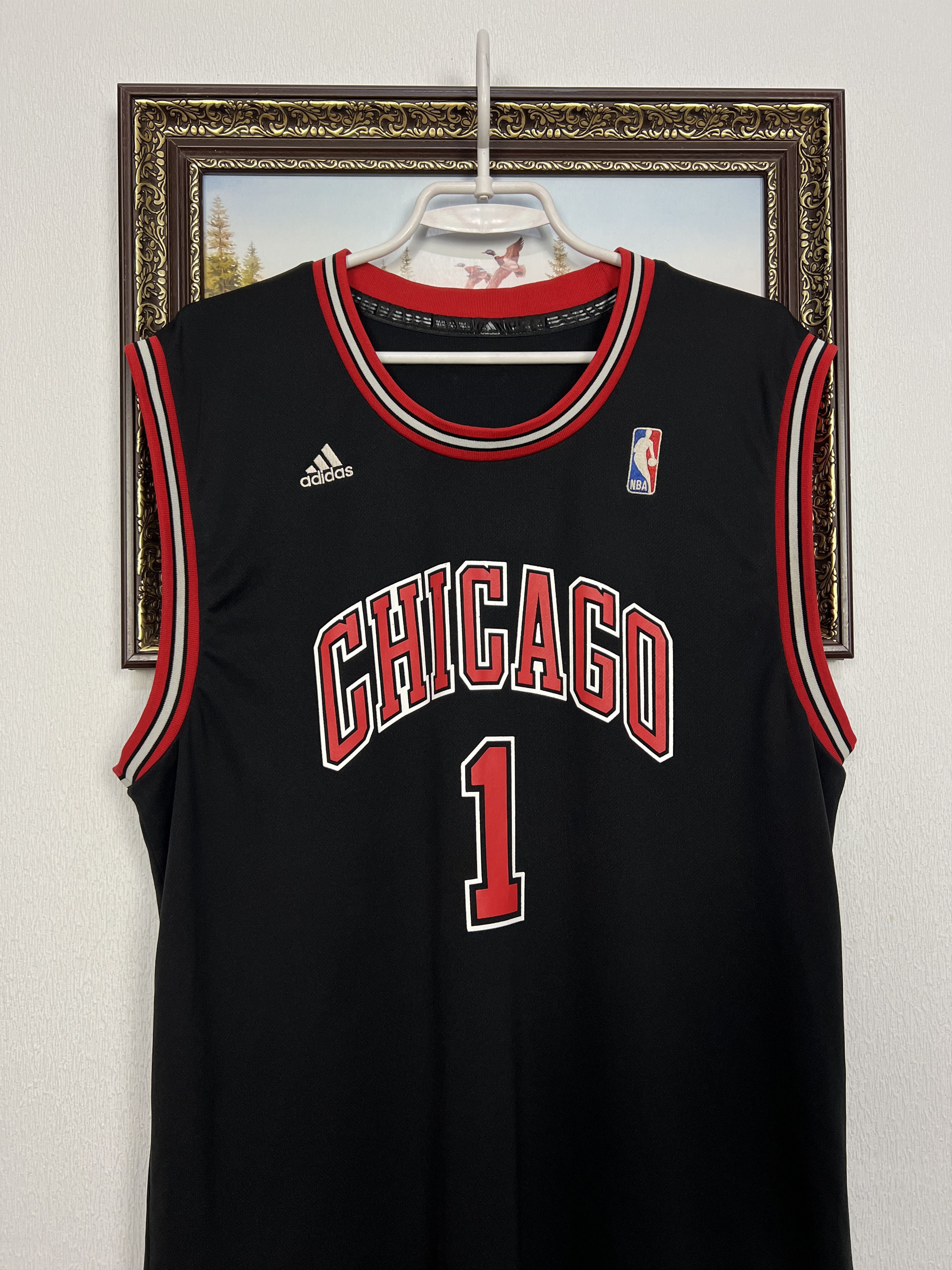 Adidas Vintage Adidas Chicago Bulls Derrick Rose NBA Jersey Shirt Size US M / EU 48-50 / 2 - 2 Thumbnail