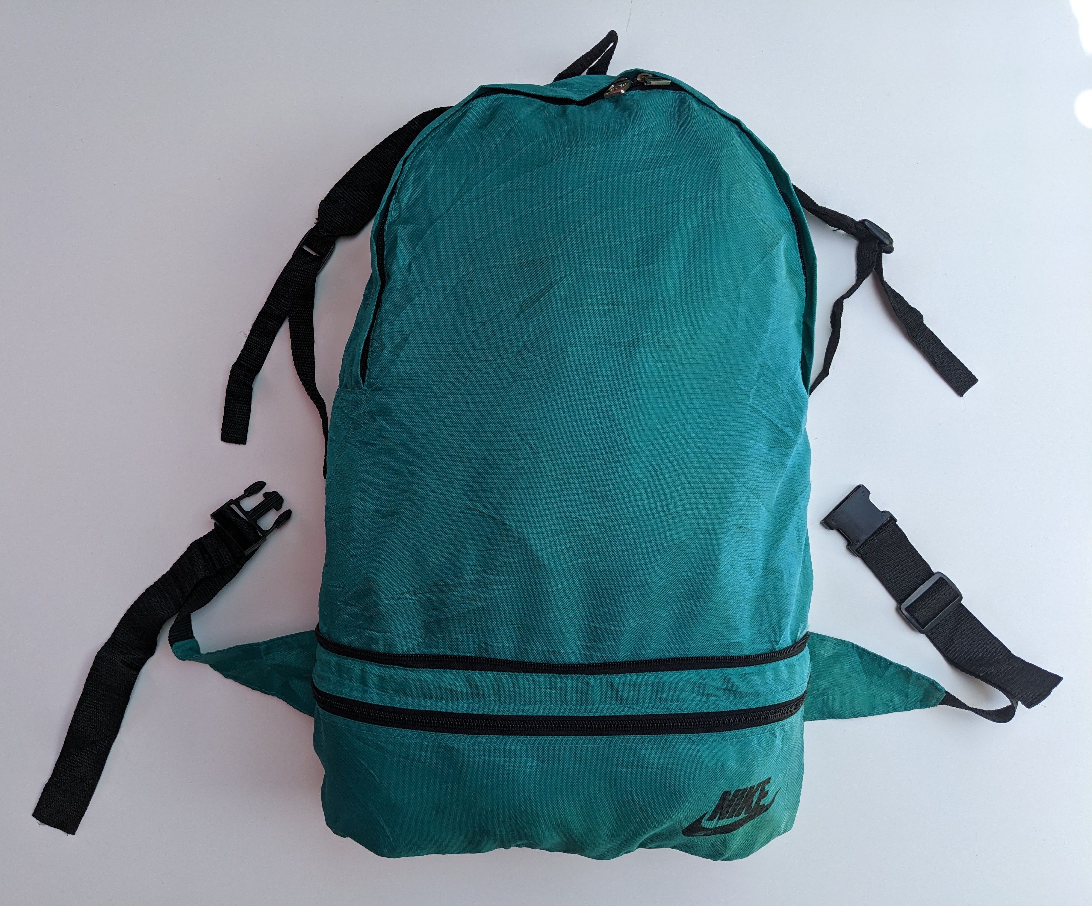 Nike Vintage Nike 2way Backpack waistbag Size ONE SIZE - 1 Thumbnail