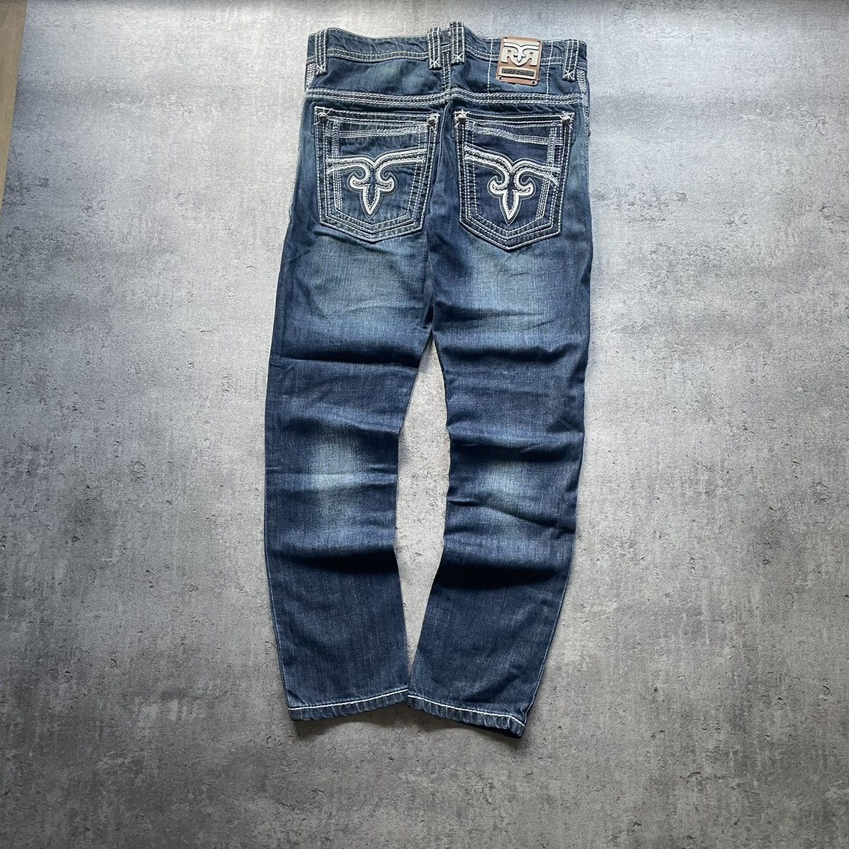 Rock Revival NWT Rock Revival Cyrek Straight Fit Pocket Logo Pan Size US 34 / EU 50 - 1 Thumbnail