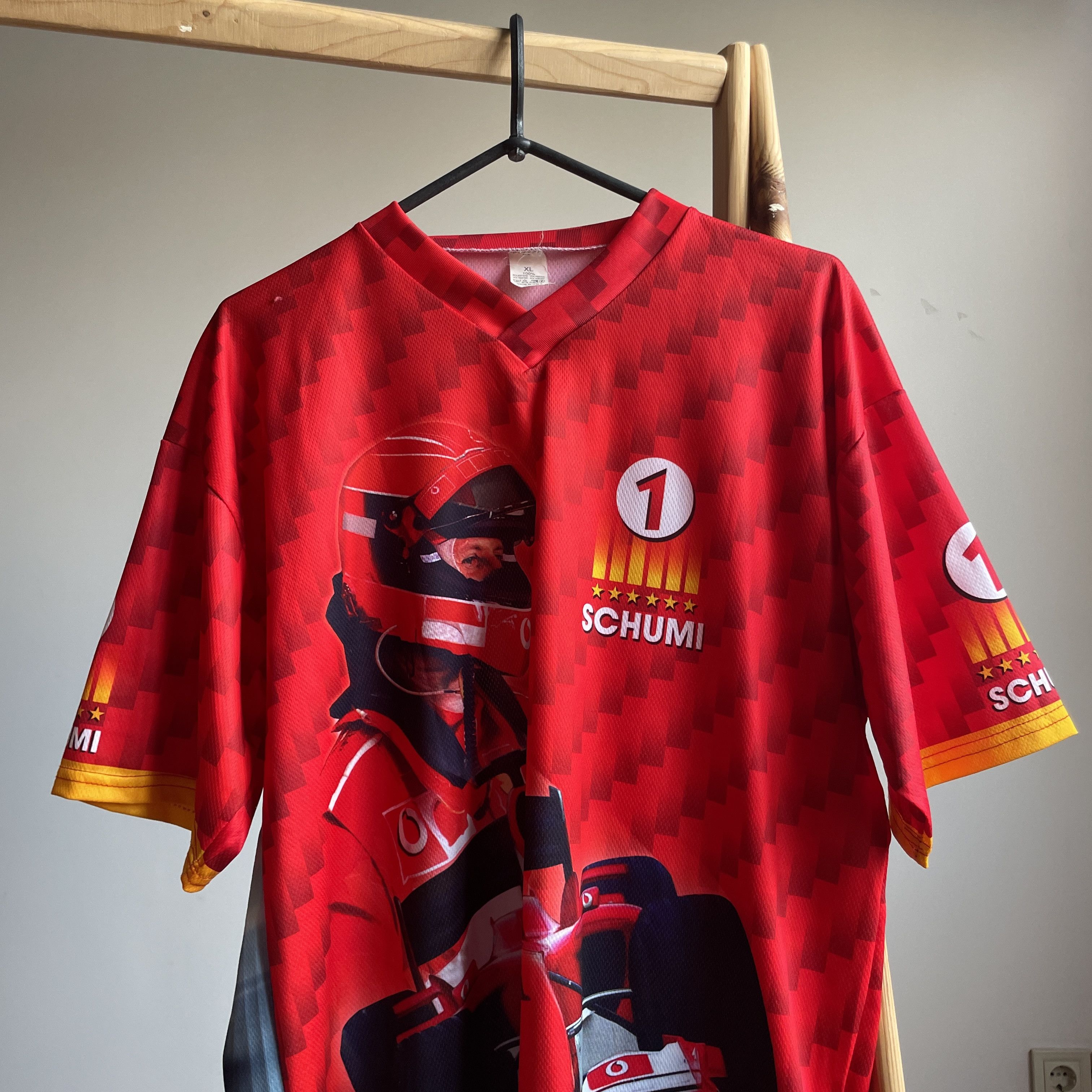Formula 1 Formula-1 Schumacher Vintage 90's Jersey Size XL Size US XL / EU 56 / 4 - 3 Thumbnail