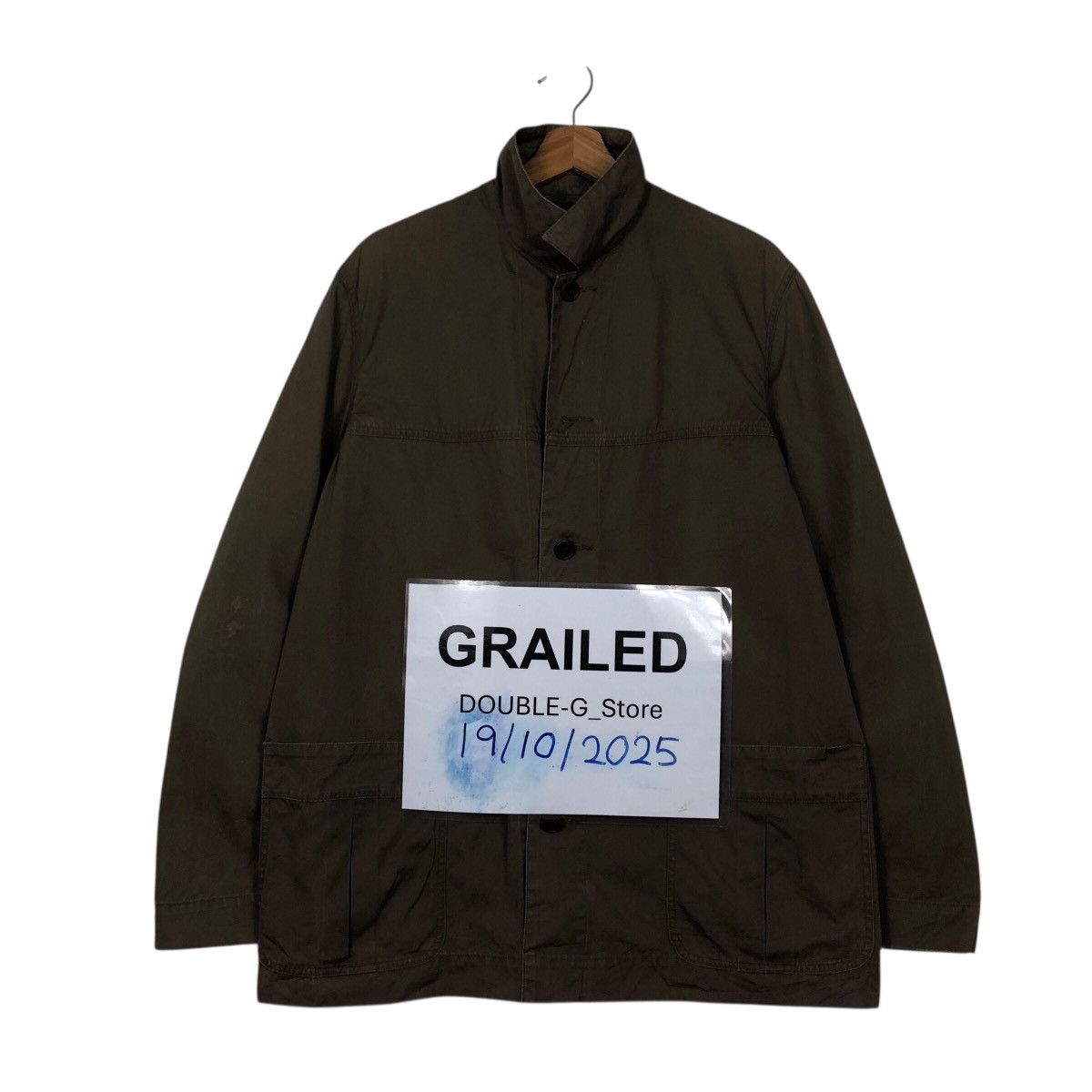 📌Vintage Chore Work Jacket Detroit Ships Issey Miyake