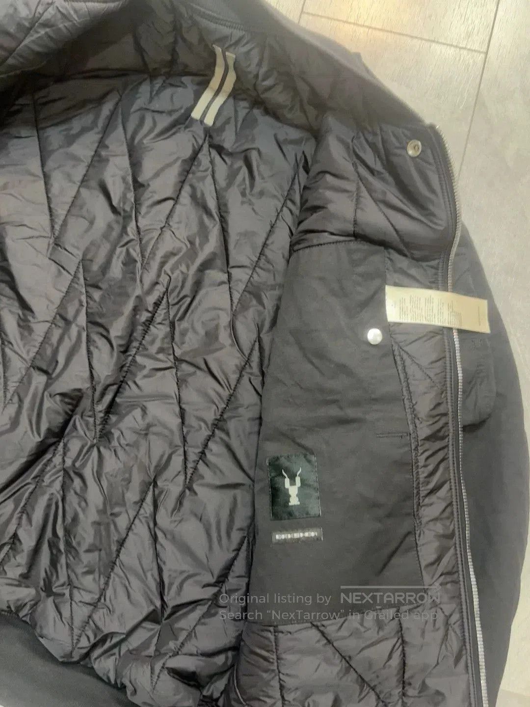 Rick Owens Drkshdw Rick Owens DRKSHDW Black MA1 Flight Jacket. Size US M / EU 48-50 / 2 - 8 Thumbnail