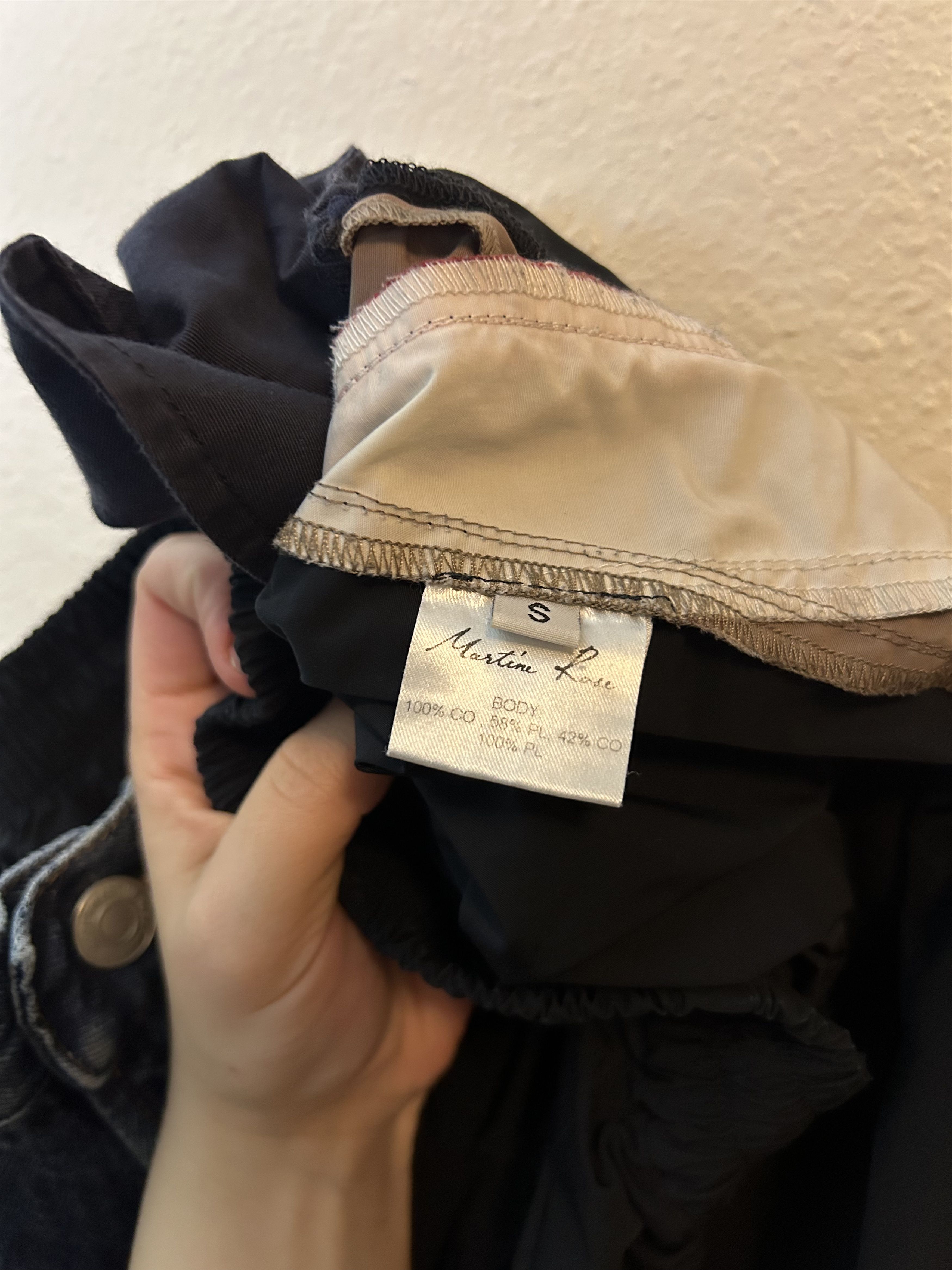 Martine Rose Martine Rose Denim Wind Breaker Pants Size Small Size US 26 / EU 42 - 8 Thumbnail