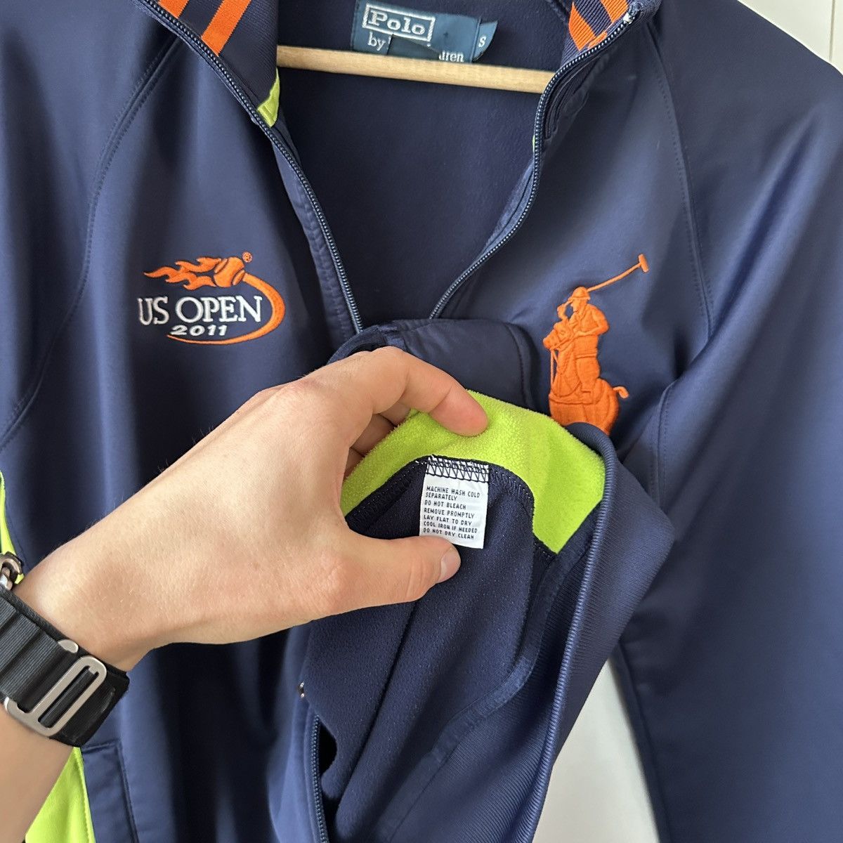 Polo Ralph Lauren Polo Ralph Lauren US Open 2011 Tenis Zip Sweatshirt Jacket S Size US S / EU 44-46 / 1 - 10 Thumbnail