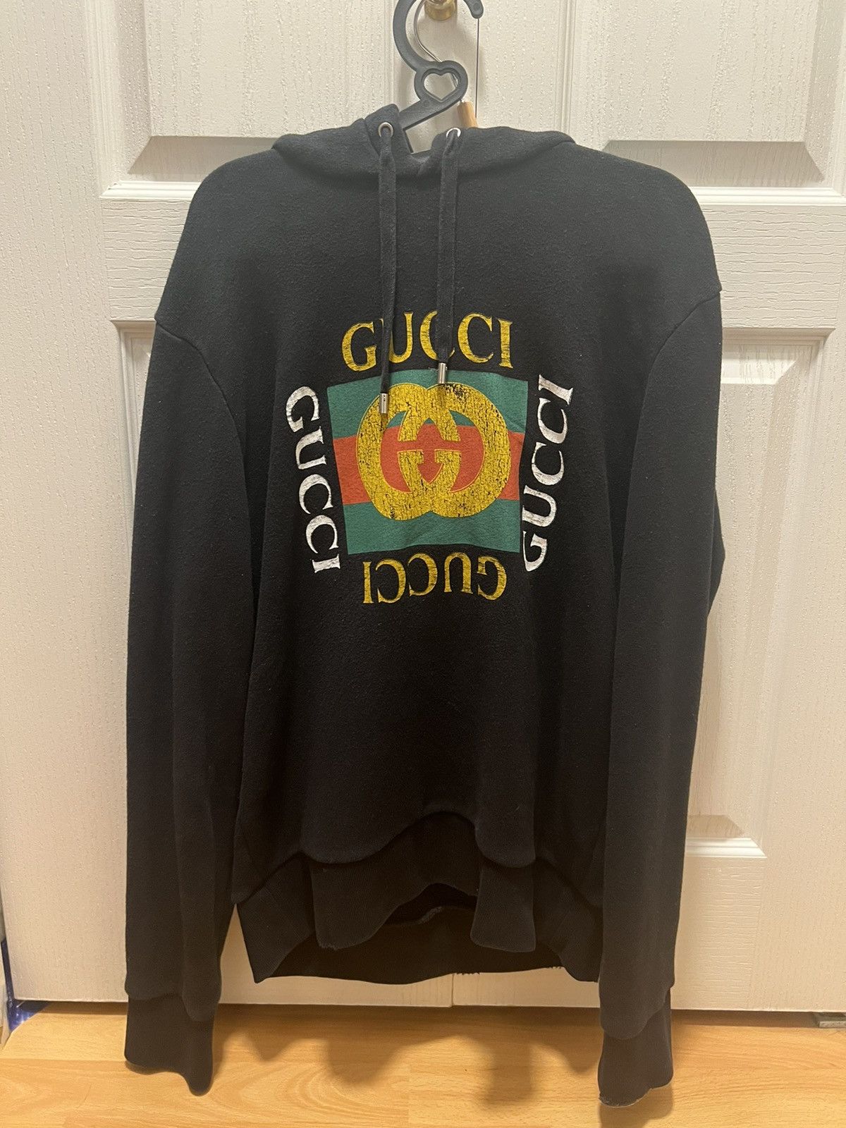 Gucci Gucci Logo hoodie Size US S / EU 44-46 / 1 - 1 Thumbnail