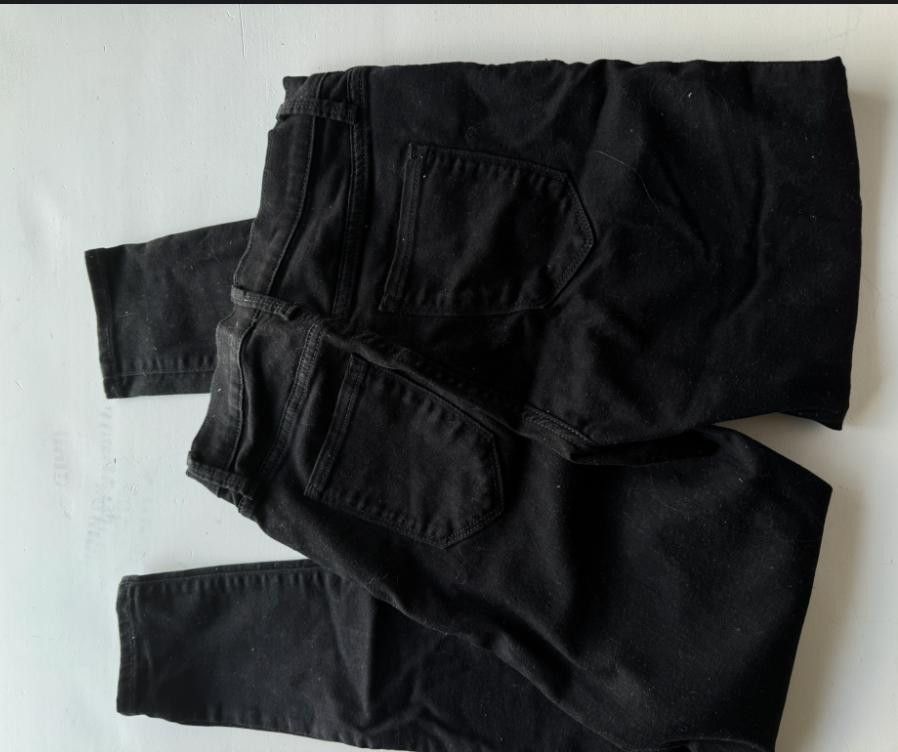 Banana Republic Banana Republic Black High Rise Skinny Jean 26/2 Size 42" / US 20 - 2 Thumbnail