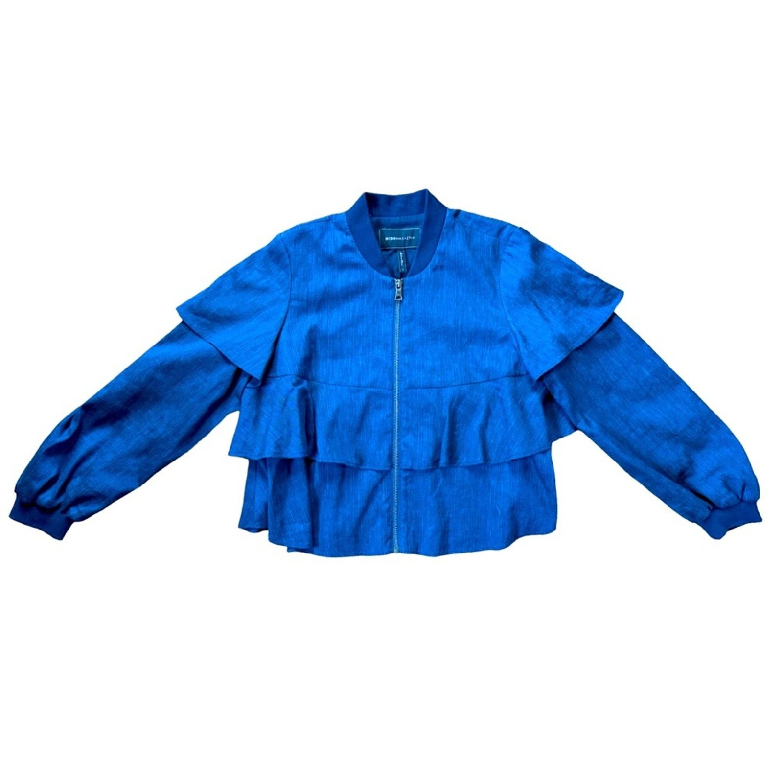 Bcbgmaxazria BCBG MAXAXRIA LAYERED JACKET Size S / US 4 / IT 40 - 1 Thumbnail