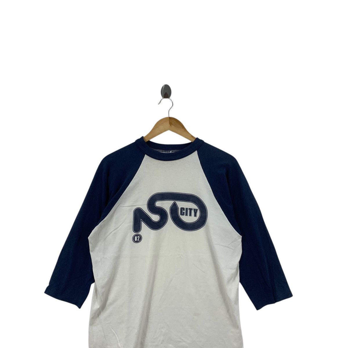 Vintage Vintage 90’ NOS CITY RACING TEAM Raglan Logo Tee Shirt Top Size US L / EU 52-54 / 3 - 2 Thumbnail