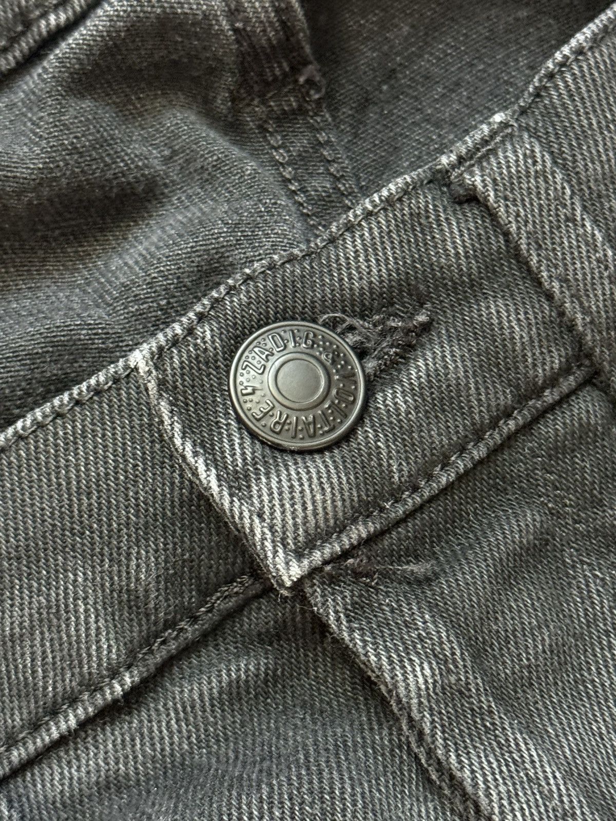 Vintage Zadig & Voltaire 30 distressed denim pant trouser Jean chino Size US 30 / EU 46 - 8 Thumbnail