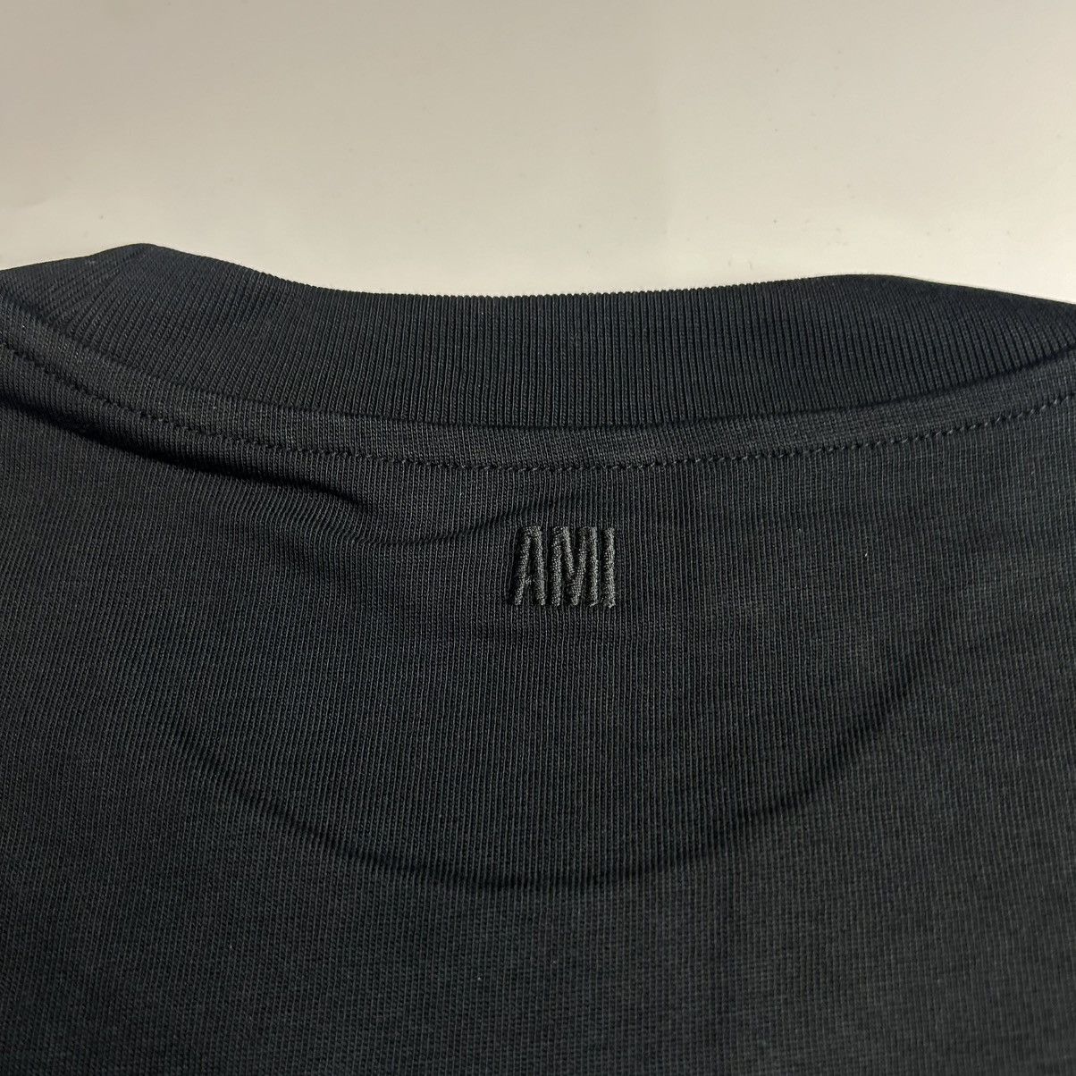 AMI Ami Paris Logo Embroidery T-shirt NEW Size US XL / EU 56 / 4 - 6 Thumbnail