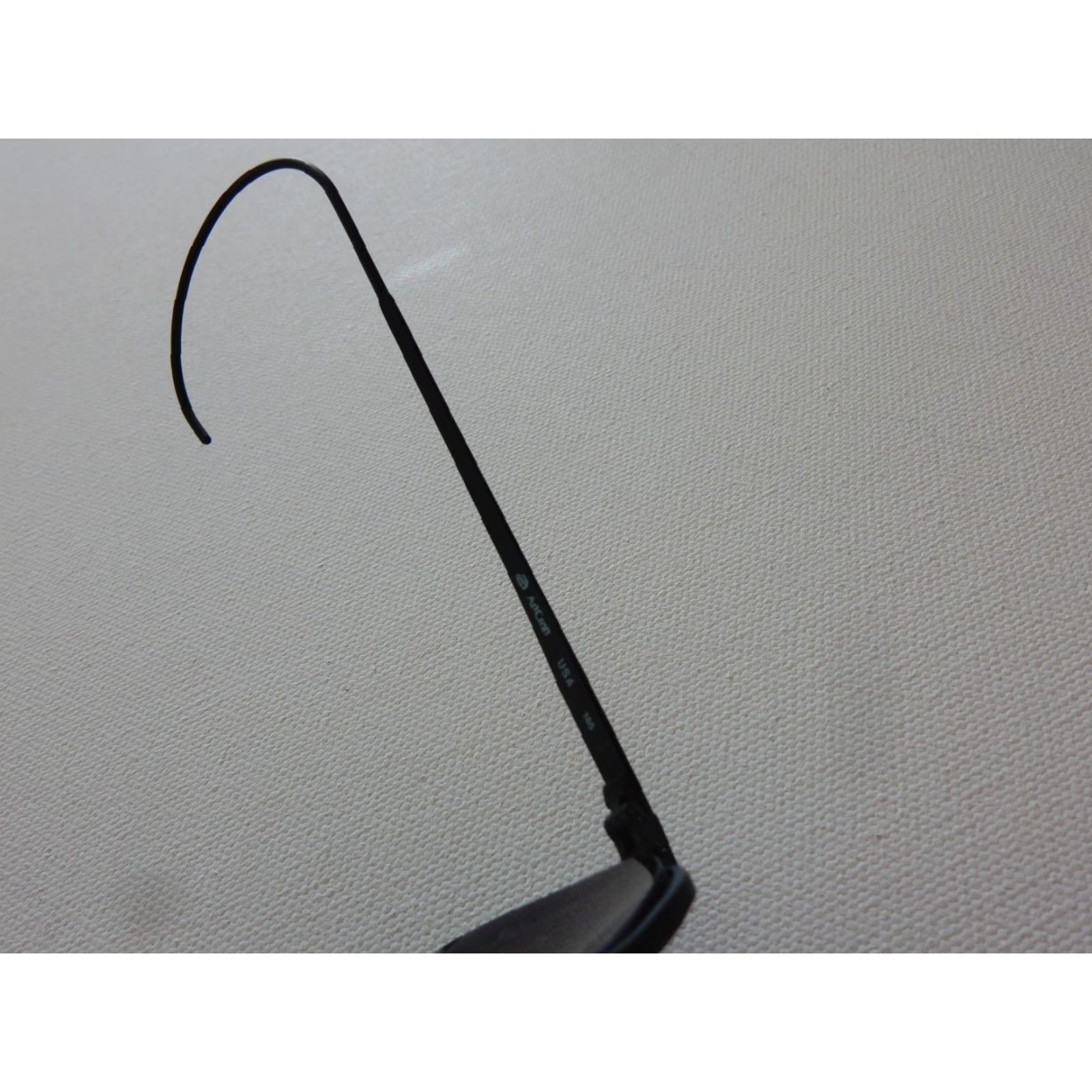 Vintage VINTAGE ArtCraft Sunglasses Frames Only Men 58×18 Black Prescription Small Scratches Size ONE SIZE - 4 Thumbnail