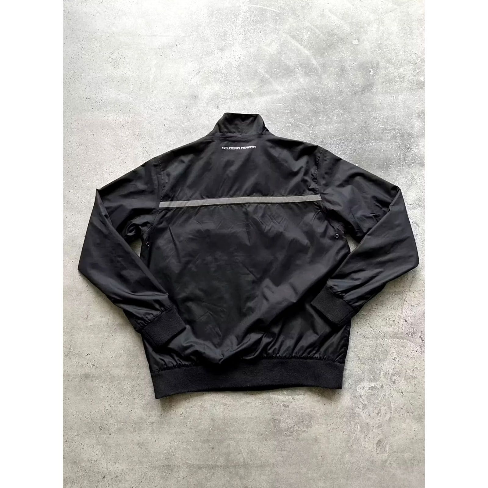 Ferrari VINTAGE Ferrari Scuderia Formula-1 Racing Nylon Jacket Mens S Black Windbreaker Racing Full Zip Size US S / EU 44-46 / 1 - 3 Thumbnail