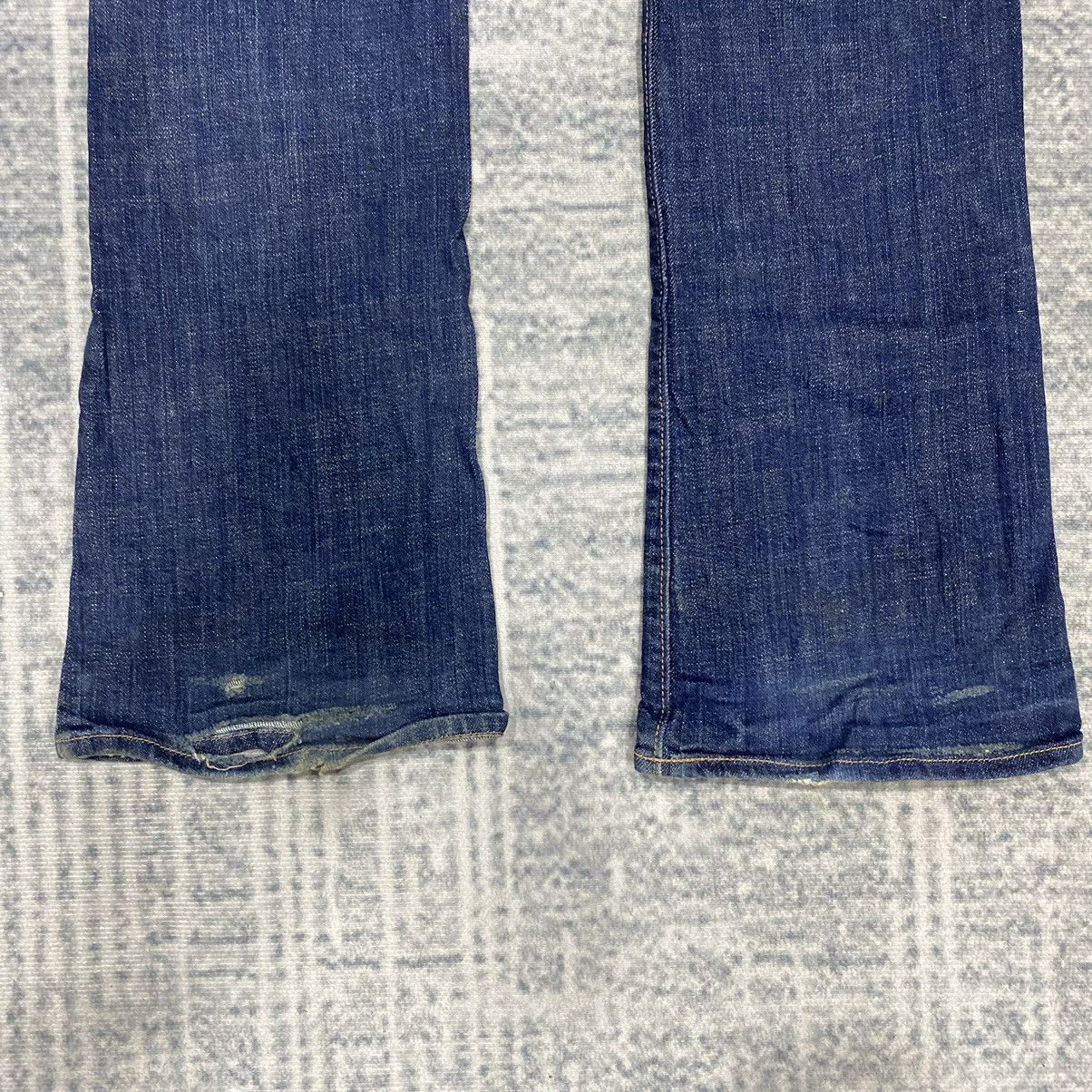 Hysteric Glamour × Japanese Brand × Le Grande Bleu (L.G.B.) Flare☠️ Dreamer Mud Wash Bootcut Punk Cowboy 90s Indigo Size US 31 - 9 Thumbnail