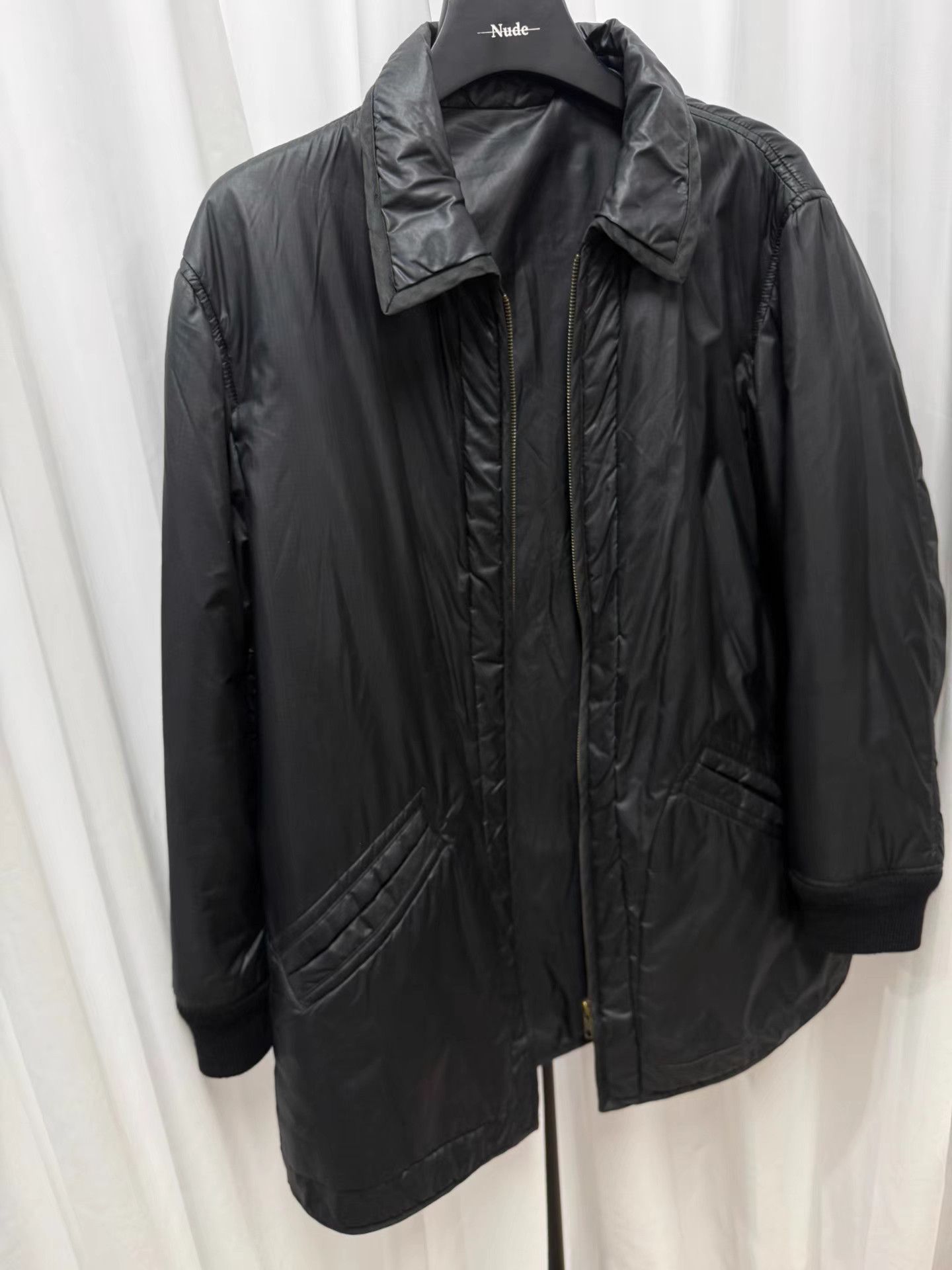 Yohji Yamamoto Yohji Yamamoto Y's for men Waxed Cotton Padded Jacket K20 Size US L / EU 52-54 / 3 - 8 Thumbnail