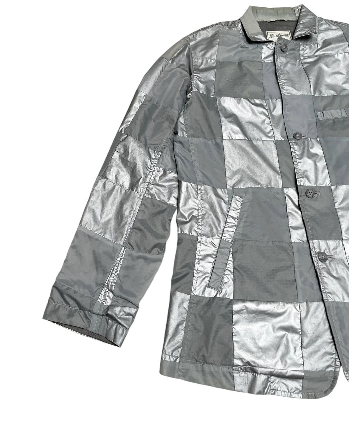 Final Home Rare Design Vintage Final Home Matellic Nylon Jacket 2000s Size US M / EU 48-50 / 2 - 5 Thumbnail