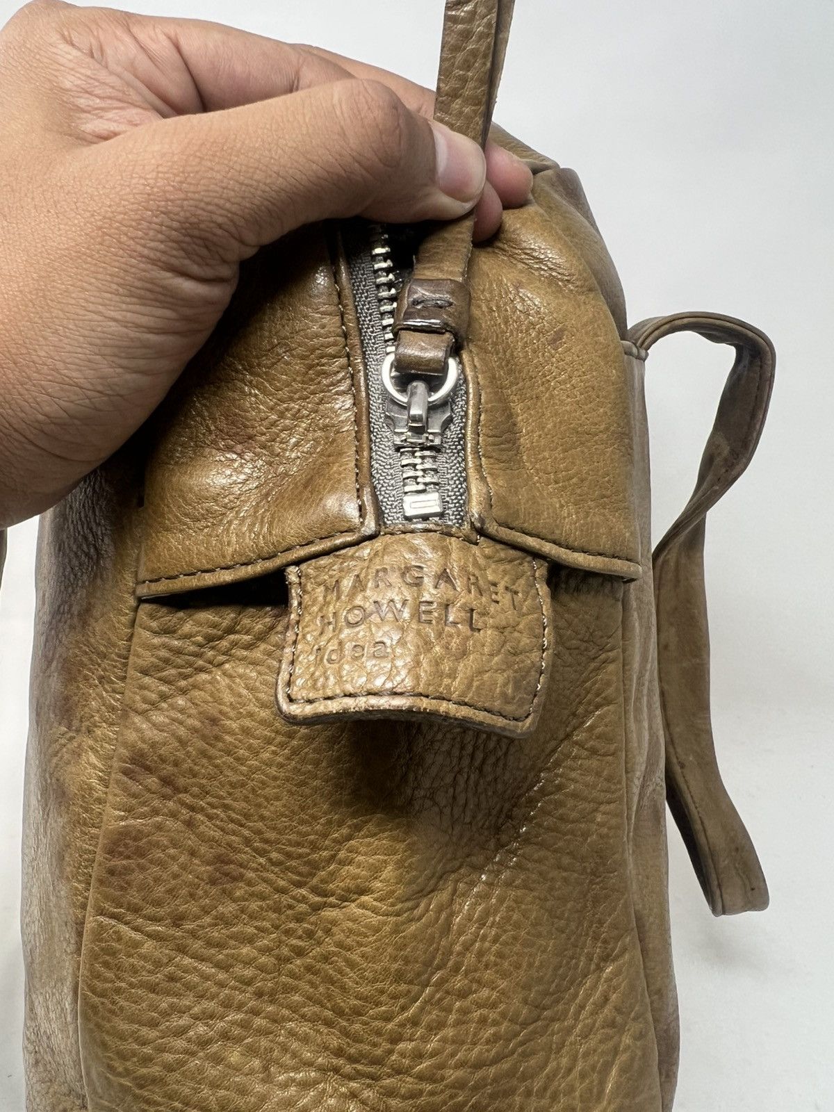 Margaret Howell Margaret Howell Idea Leather Handbag Size ONE SIZE - 20 Thumbnail