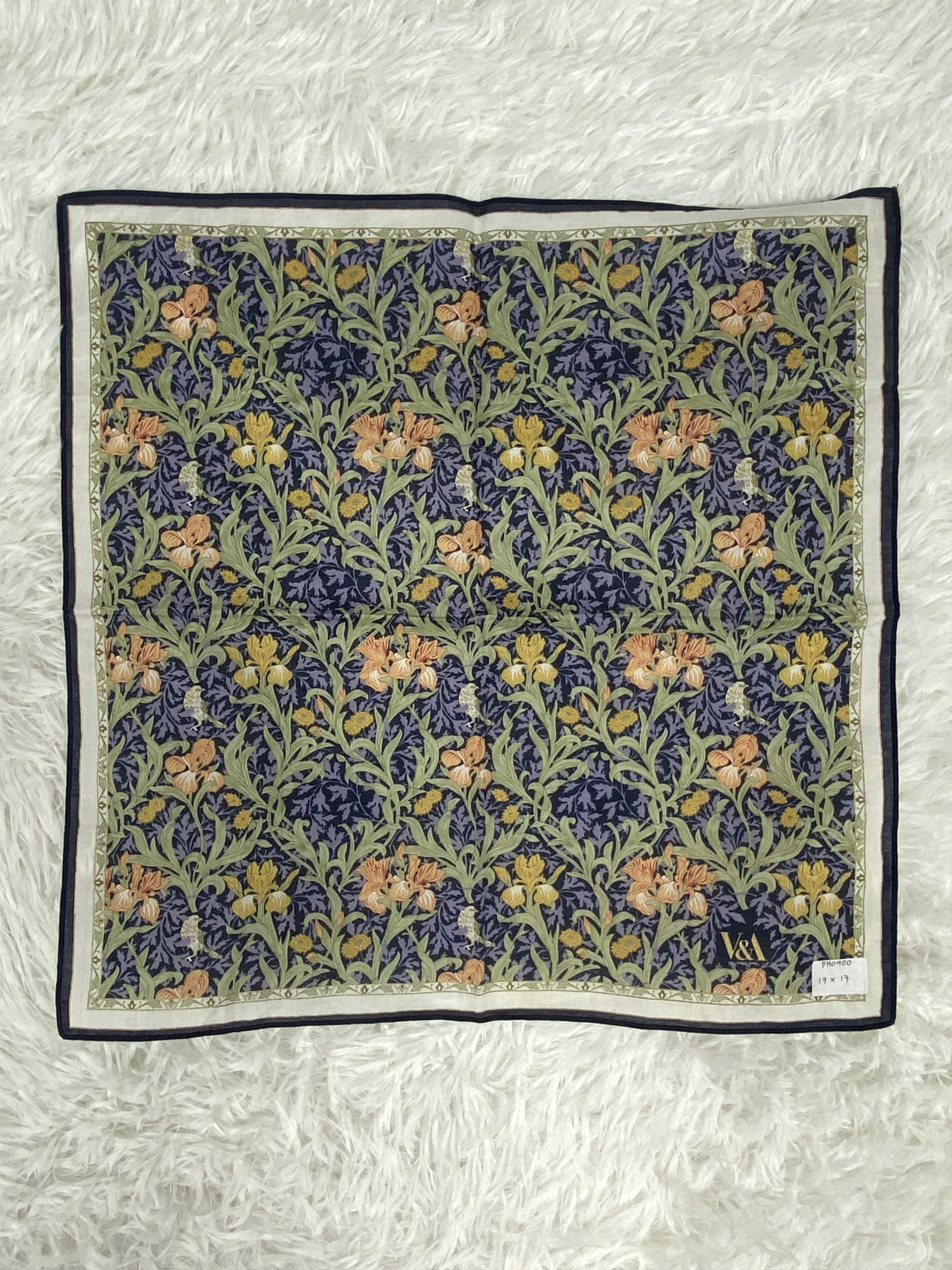 Designer × Vintage Vintage V&I Handkerchief Neckerchief PH0900 Size ONE SIZE - 3 Thumbnail