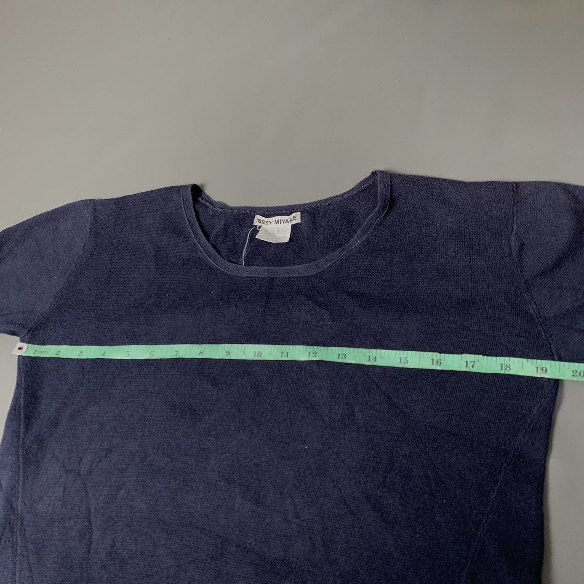 Issey Miyake × Japanese Brand × Pleats Please Issey Miyake Vtg ISSEY MIYAKE Tee Size US L / EU 52-54 / 3 - 6 Thumbnail