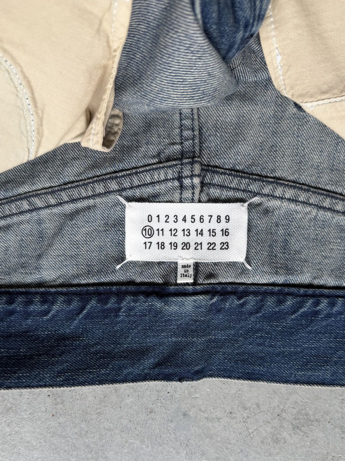 Maison Margiela AW16 Maison Margiela Reconstructed Upside-Down Jean Vest Size US M / EU 48-50 / 2 - 7 Thumbnail