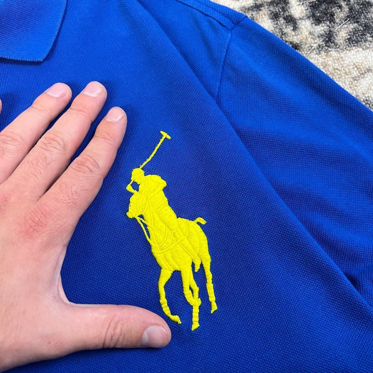 Polo Ralph Lauren Polo Ralph Lauren Luxury Big Logo Rugby T-Shirt Size US L / EU 52-54 / 3 - 4 Thumbnail