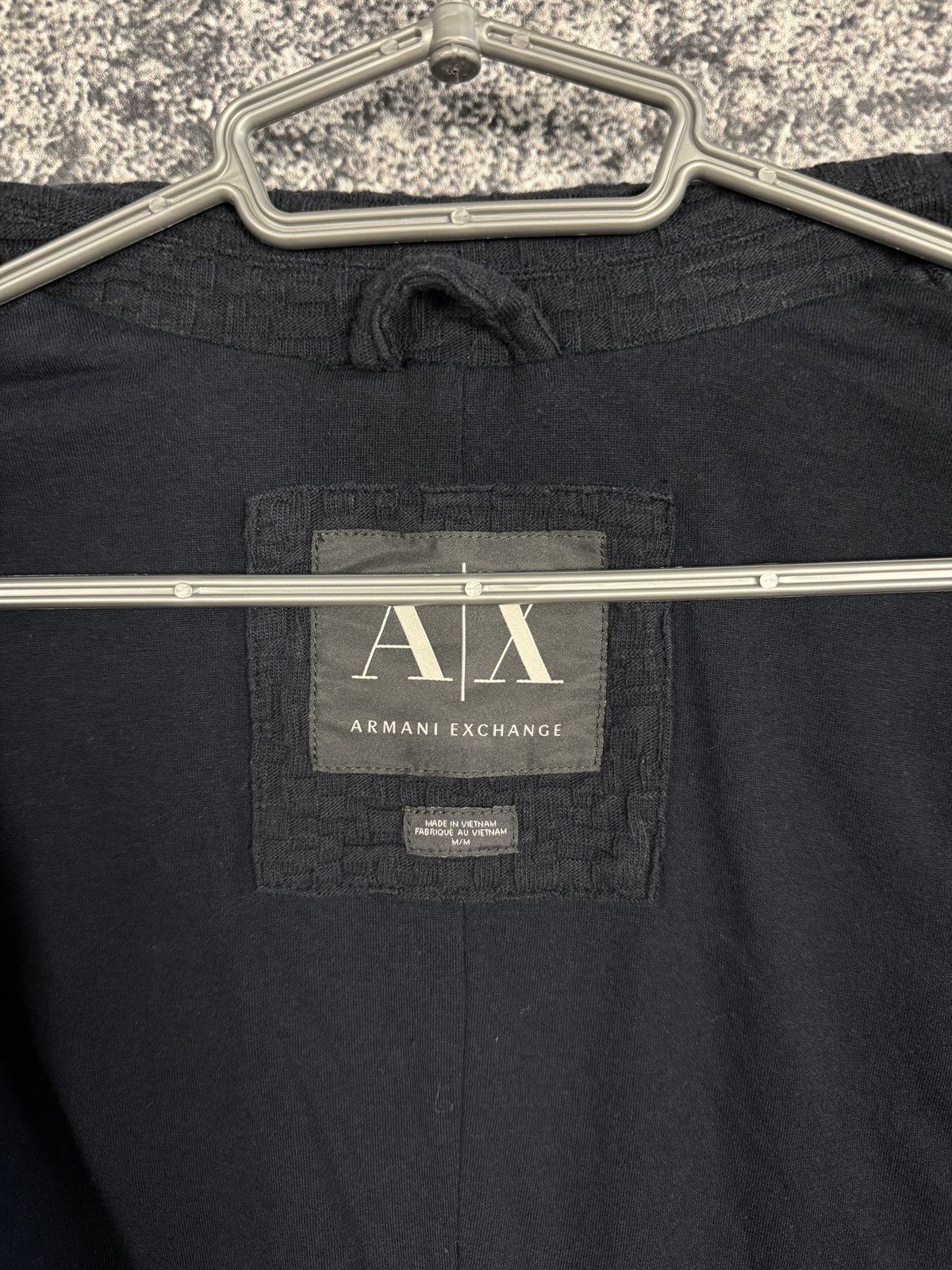 Armani Exchange Men’s Armani Exchange Crinkle Textured Blazer Jacket Size M Size 42R - 7 Thumbnail