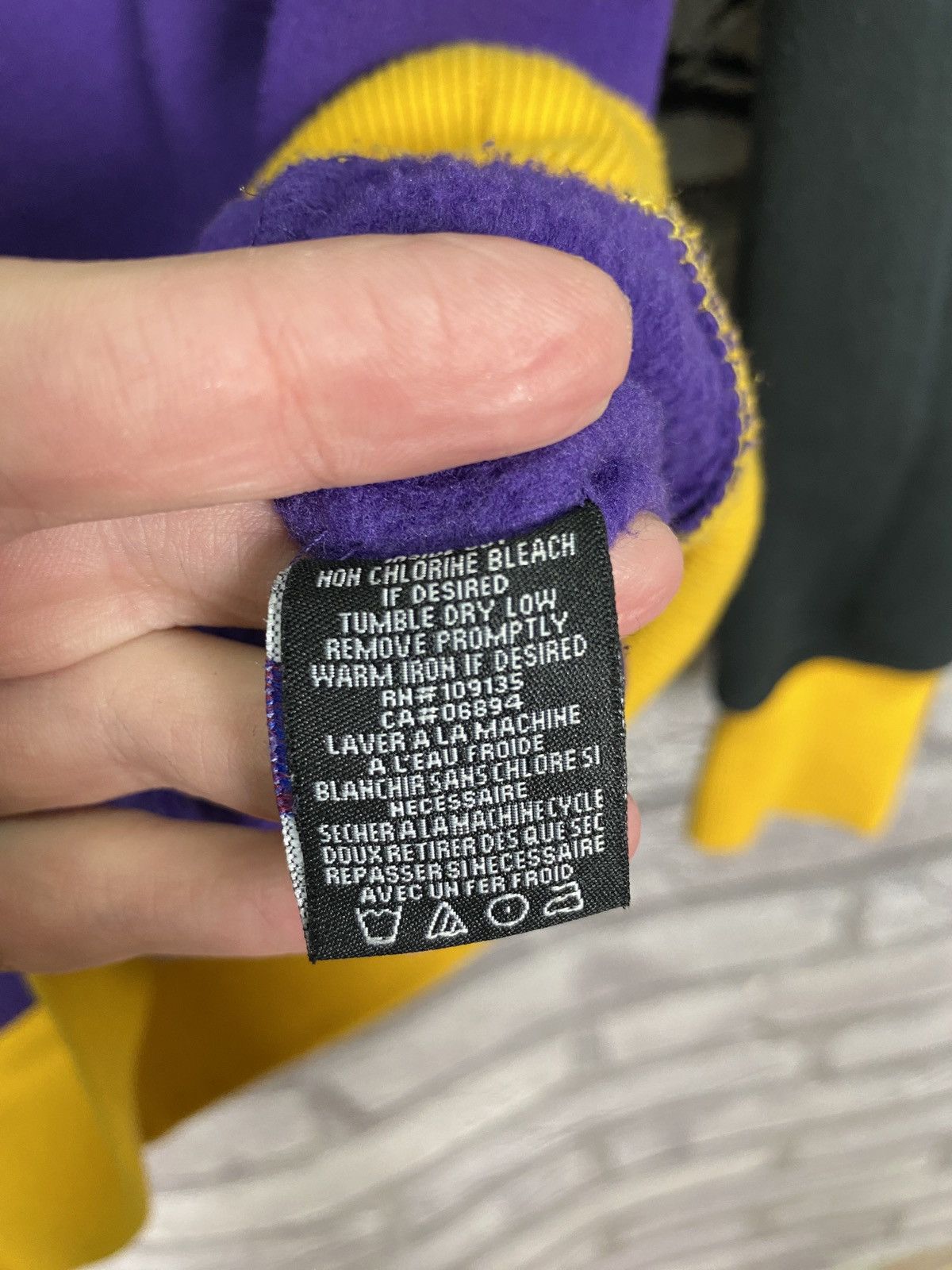 NBA Vintage sweatshirt NBA Lakers Los Angeles sweater y2k Size US S / EU 44-46 / 1 - 10 Thumbnail