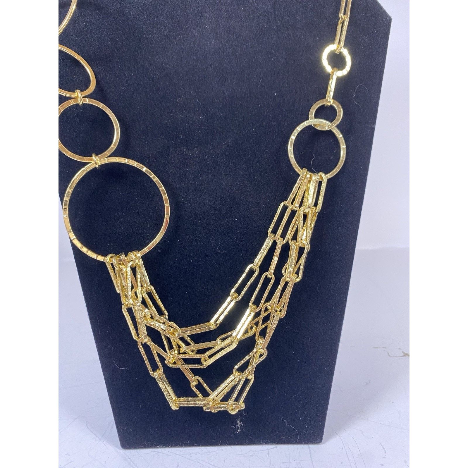 Other 1AR UnoAerre Gold Toned Geometric Necklace Size ONE SIZE - 5 Thumbnail