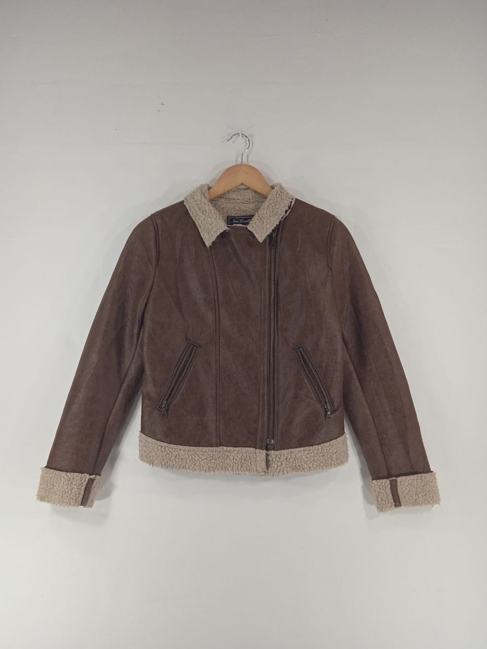 Vintage Vintage leather Jacket Rare Design Jacket Size US M / EU 48-50 / 2 - 1 Thumbnail