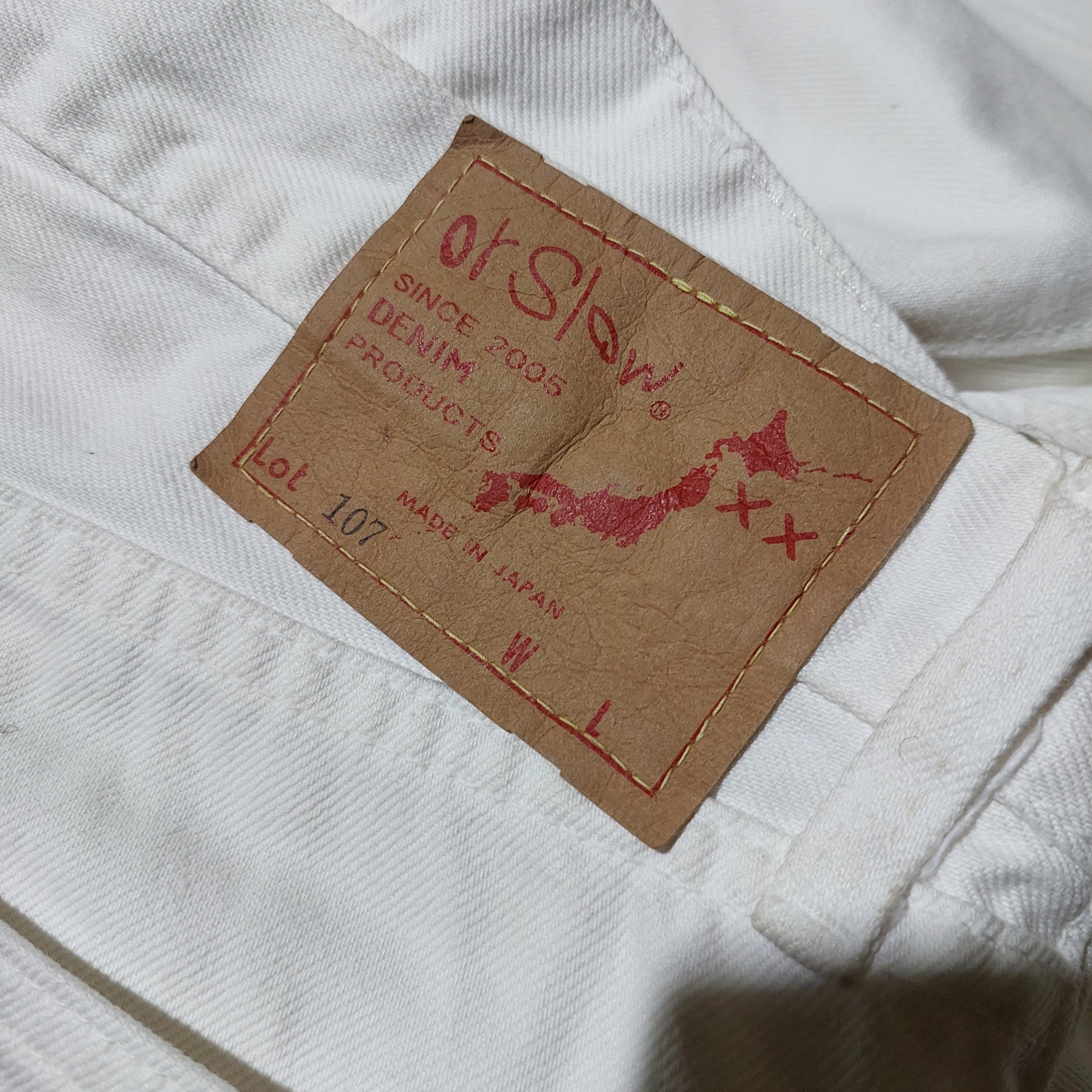 Orslow Orslow Japan white slim fit jeans Size US 30 / EU 46 - 12 Thumbnail