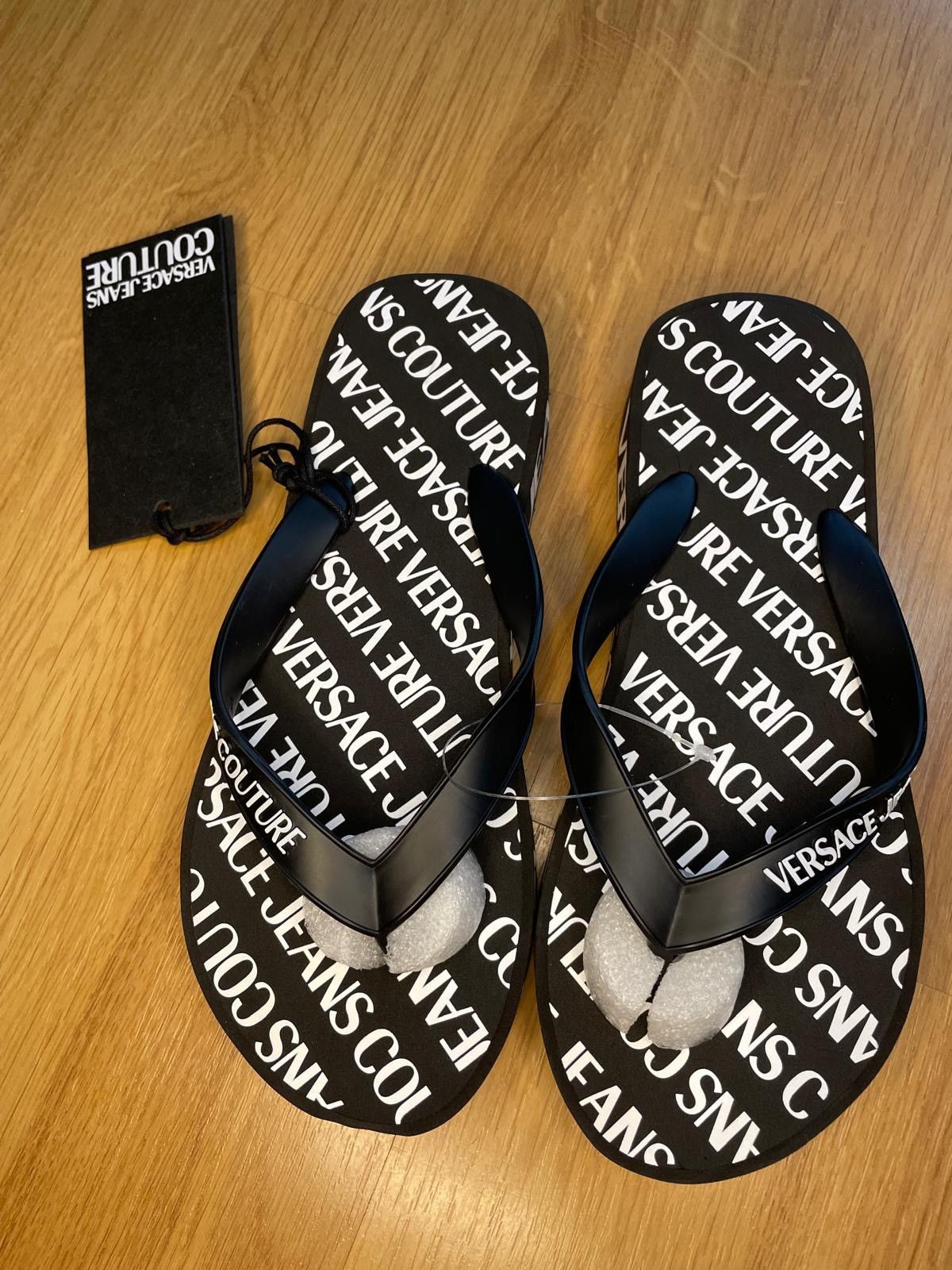 Versace Jeans Couture Versace Sliders Woman’s New Authentic Size US 6 / IT 36 - 5 Thumbnail