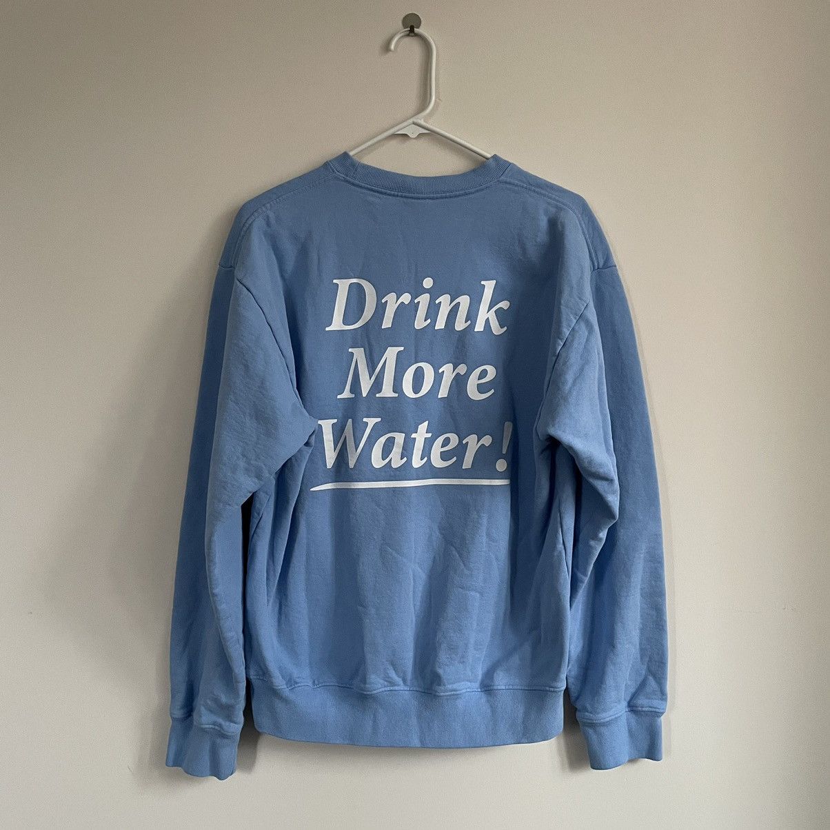 Sporty & Rich Sporty & Rich Sweatshirt Men’s Drink More Water Size US S / EU 44-46 / 1 - 1 Thumbnail