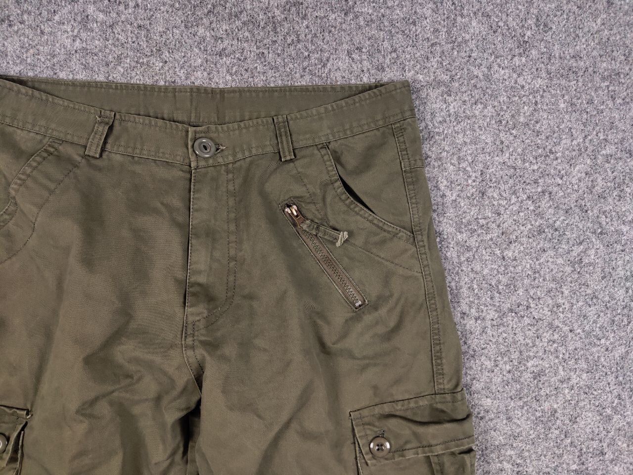 Japanese Brand Vintage Japanese Multi Pocket Cargo Pants Y2K Travis Style Size US 36 / EU 52 - 16 Thumbnail