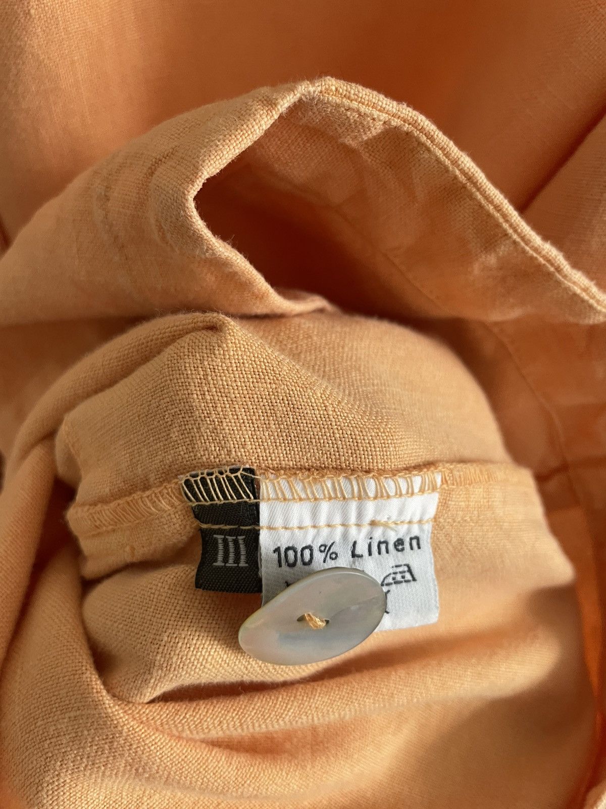 OSKA Oska Linen 100% Blazer Jacket Coral Size L / US 10 / IT 46 - 8 Thumbnail