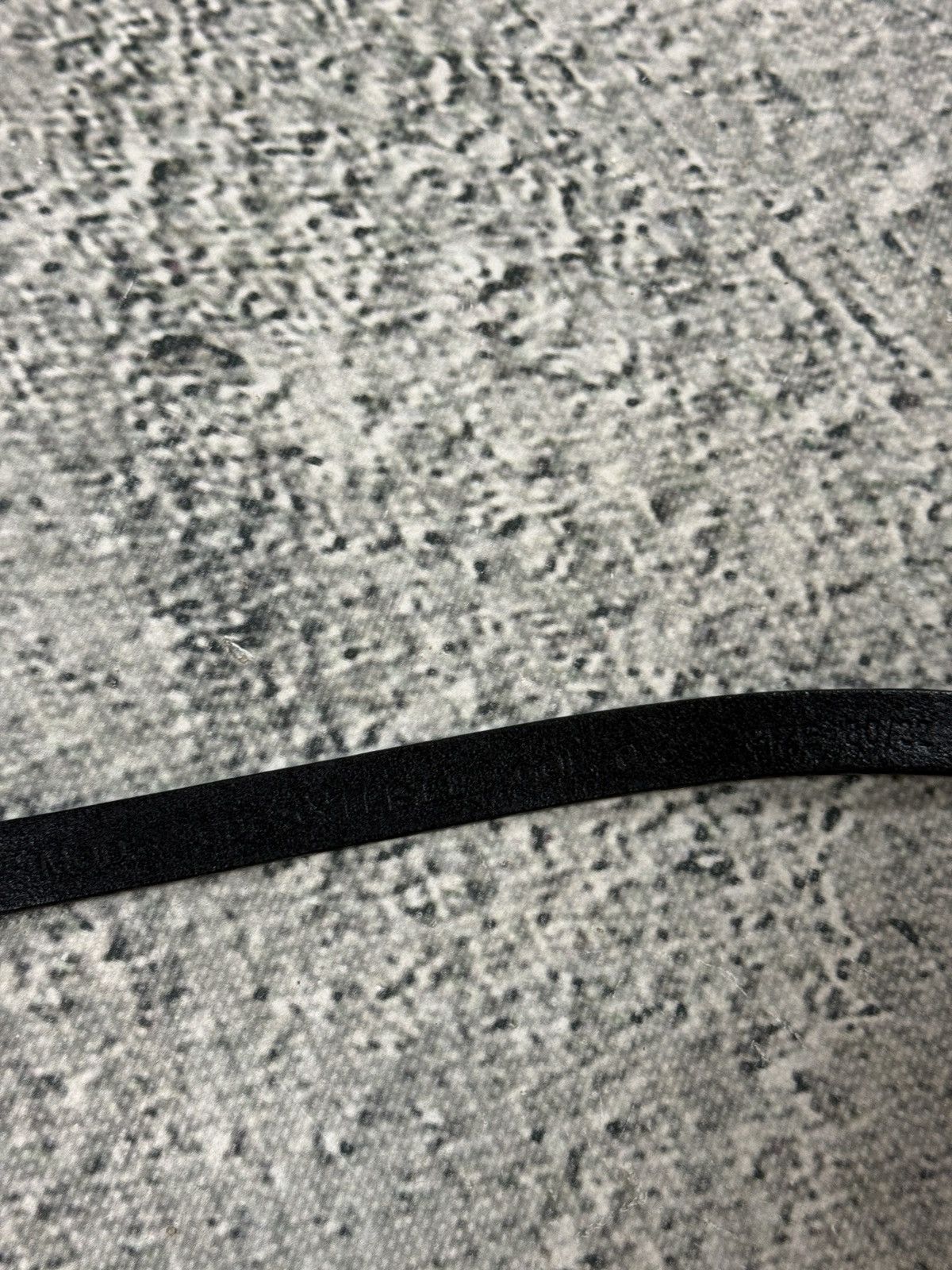 Diesel Diesel leather belt multicolour moving letters Y2K black Size 40 - 8 Thumbnail