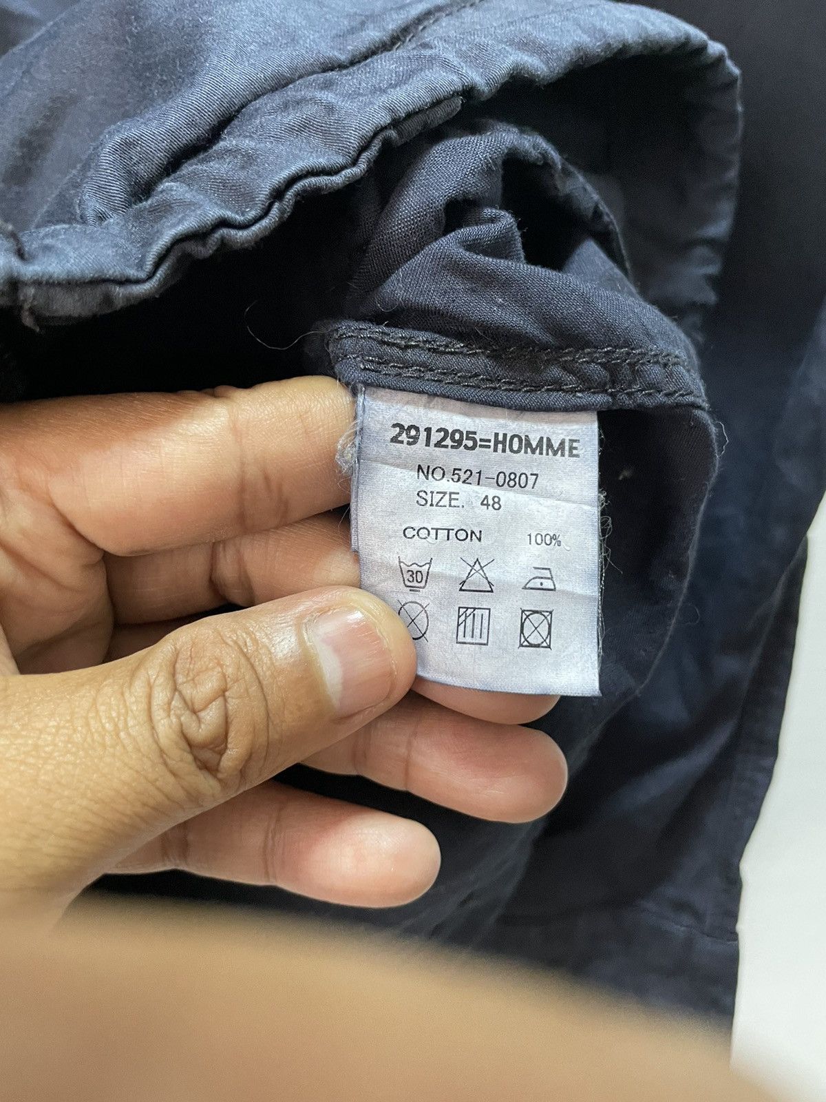 If Six Was Nine × Japanese Brand 291295 HOMME Parka Jacket Hoodie Zip Double Pocket Size US M / EU 48-50 / 2 - 5 Thumbnail
